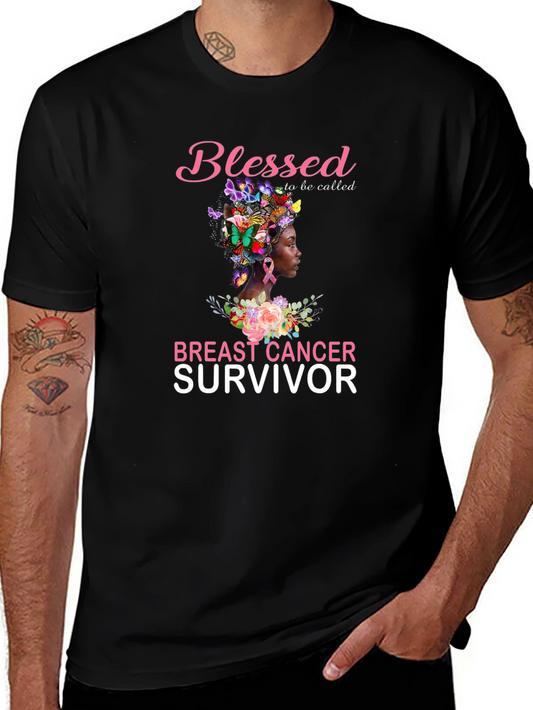 Breast Cancer Survivor Blessed T-Shirt
