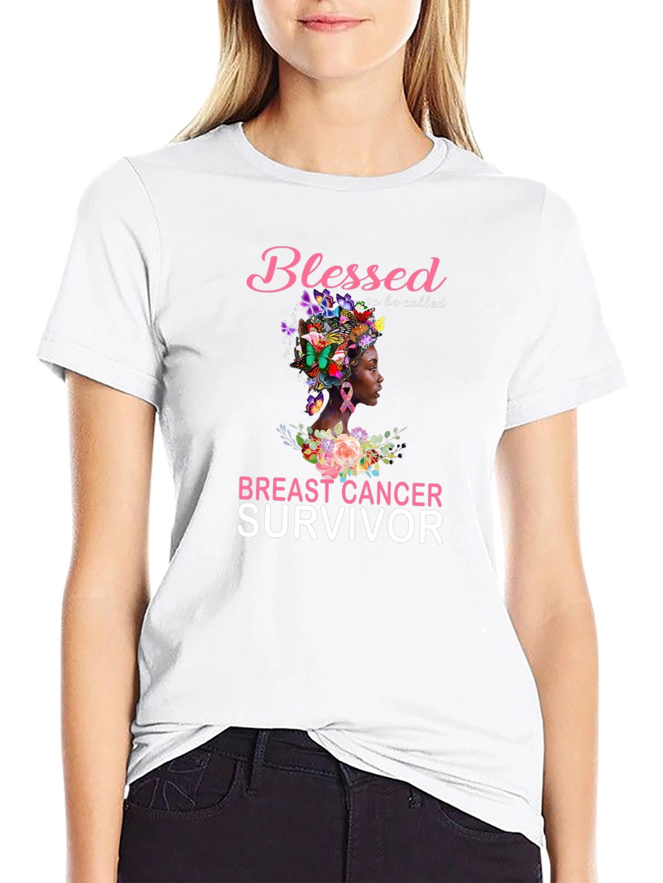 Breast Cancer Survivor Blessed T-Shirt