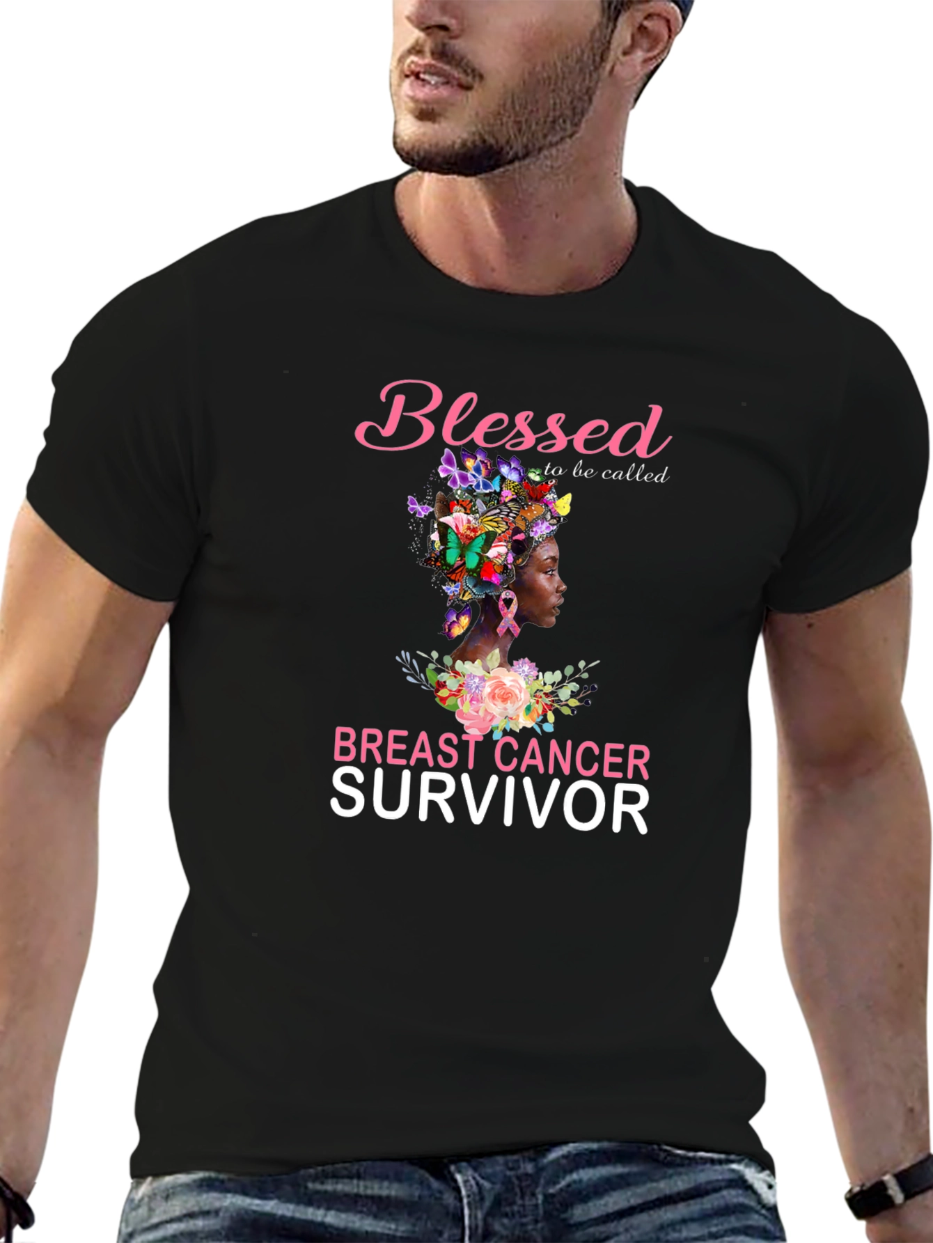 Breast Cancer Survivor Blessed T-Shirt