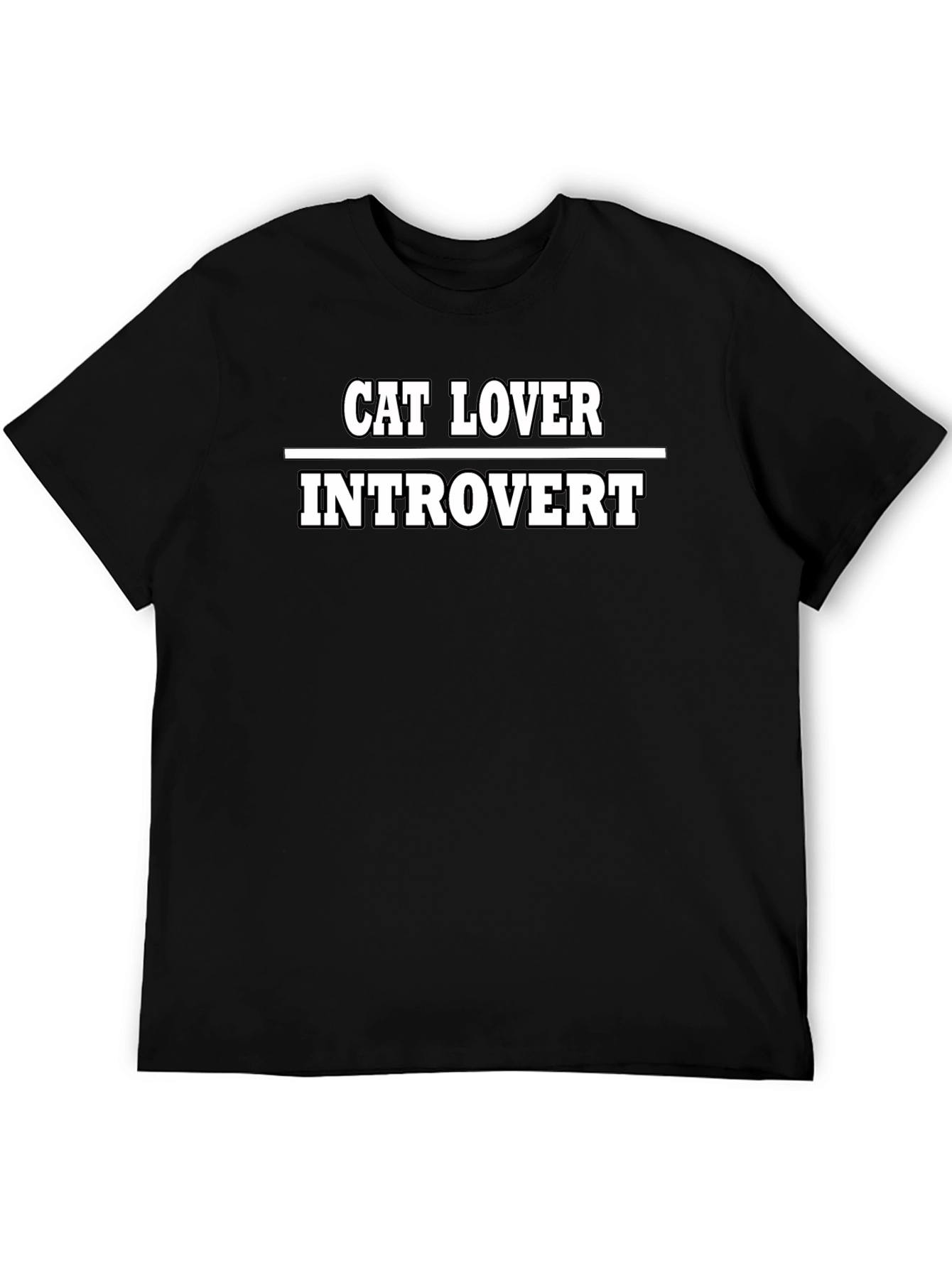 Cat Lover Introvert Graphic Tee