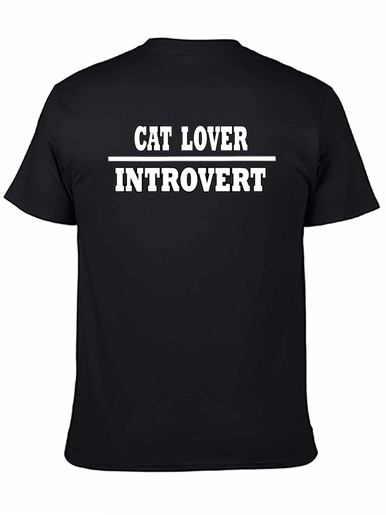 Cat Lover Introvert Graphic Tee