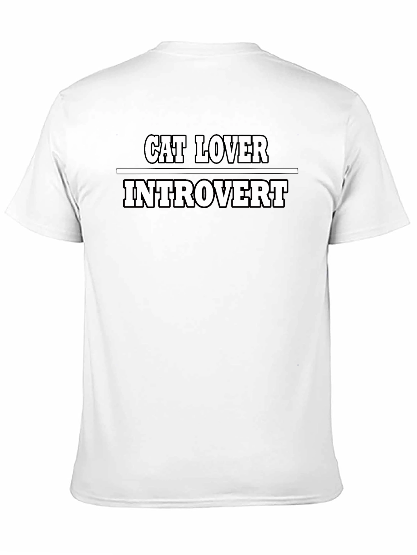 Cat Lover Introvert Graphic Tee