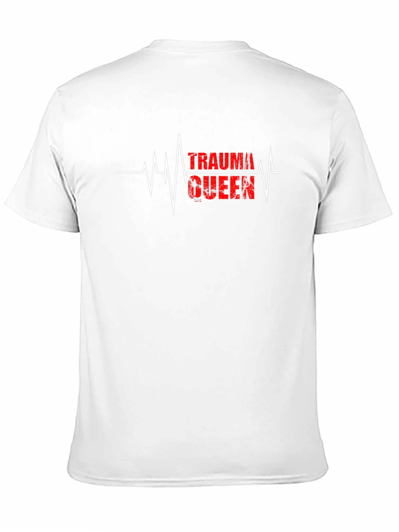 Trauma Queen Heartbeat T-Shirt - Black