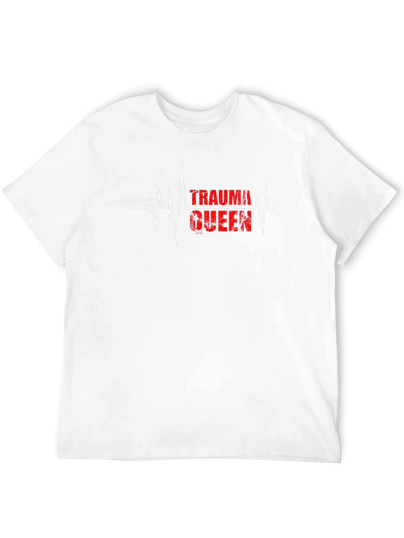 Trauma Queen Heartbeat T-Shirt - Black