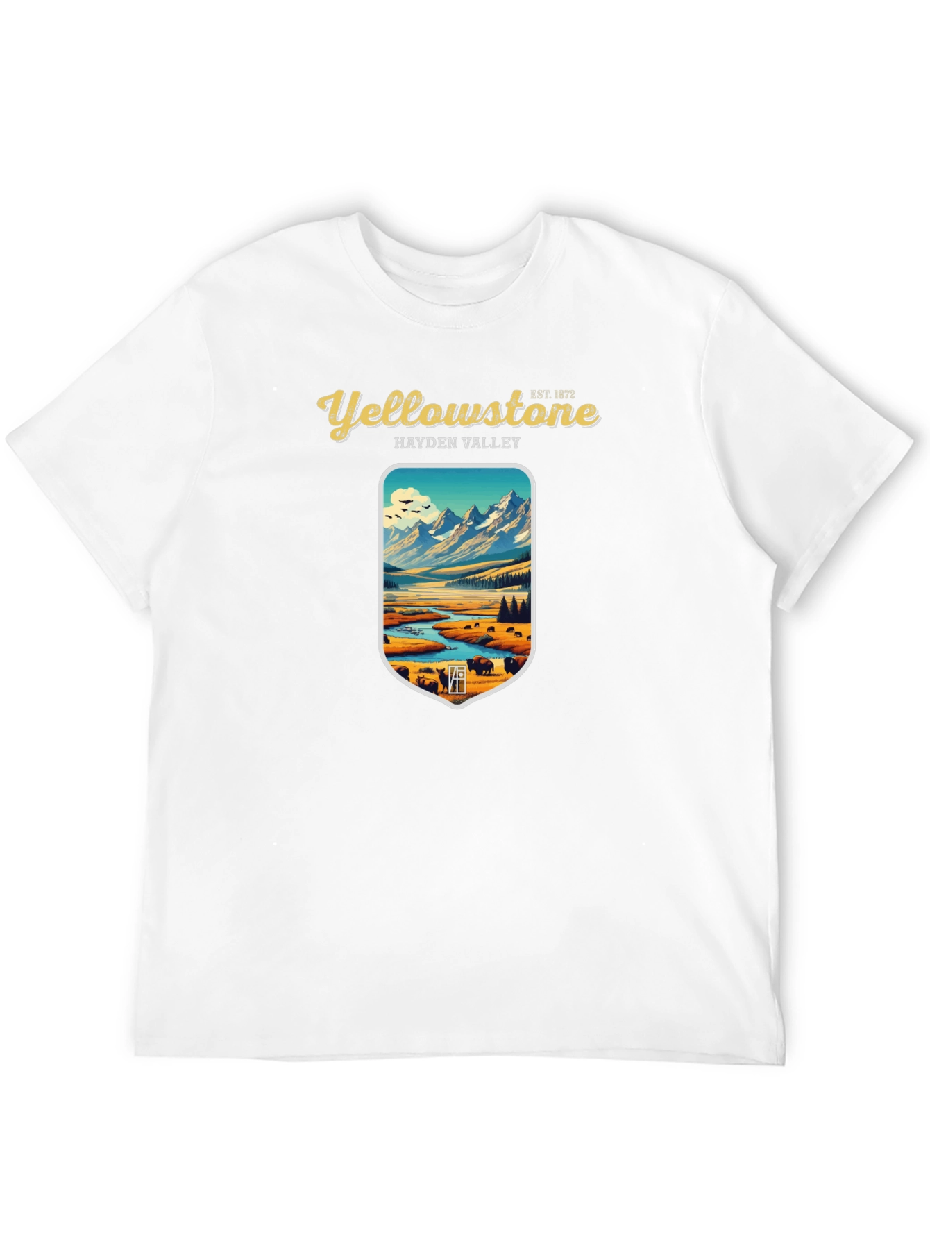 Yellowstone Hayden Valley Graphic Tee