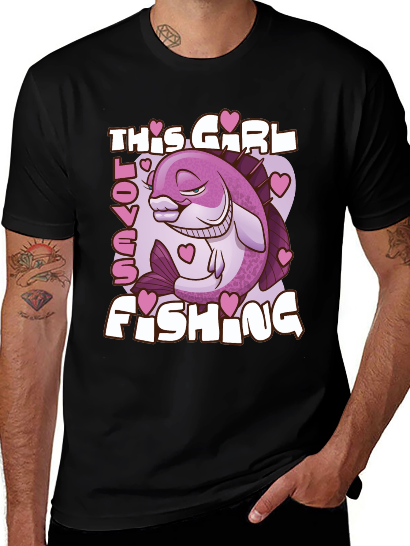 This Girl Loves Fishing T-Shirt
