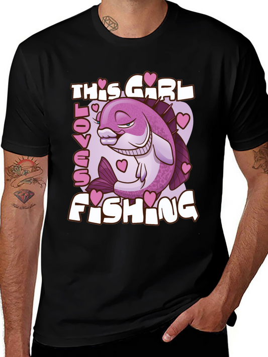 This Girl Loves Fishing T-Shirt