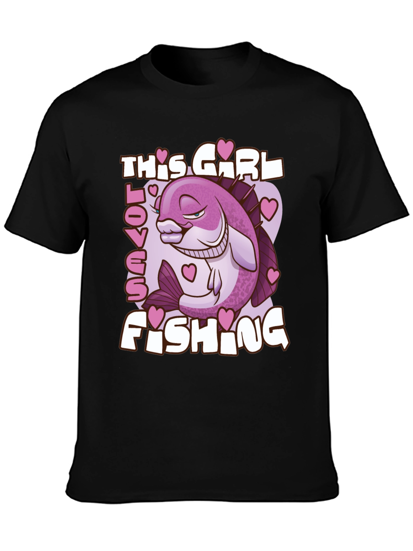 This Girl Loves Fishing T-Shirt