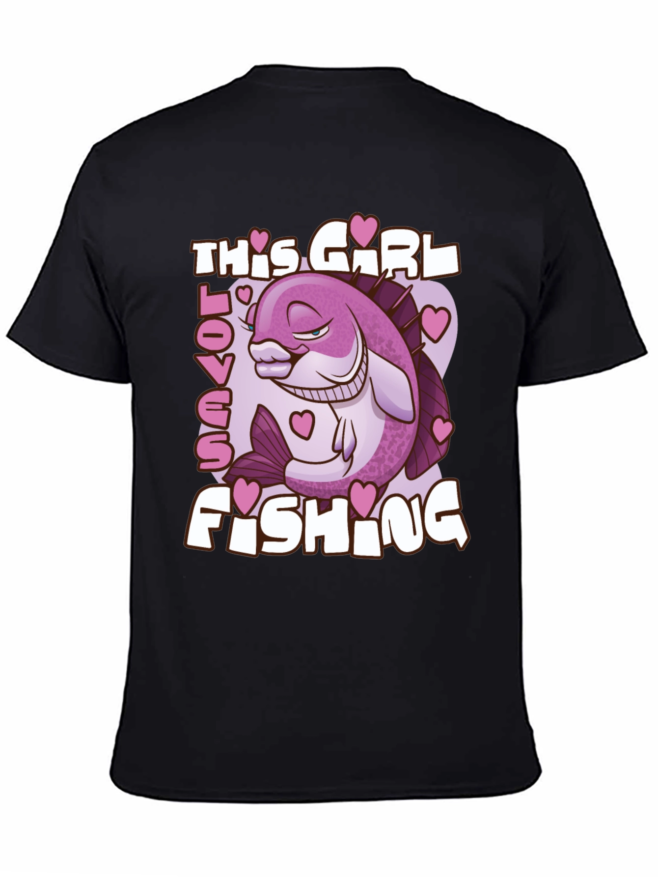 This Girl Loves Fishing T-Shirt