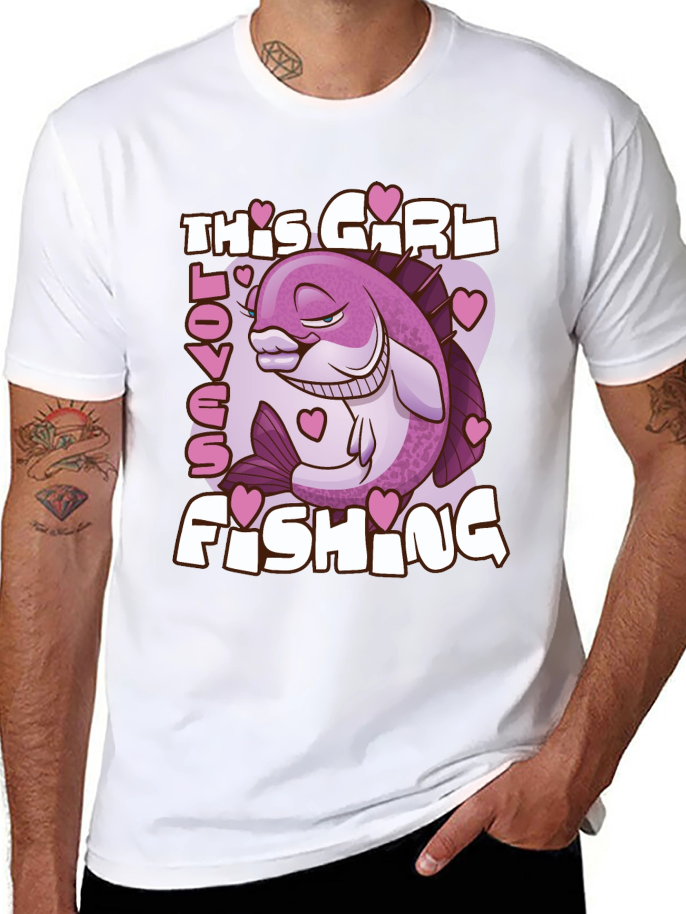 This Girl Loves Fishing T-Shirt