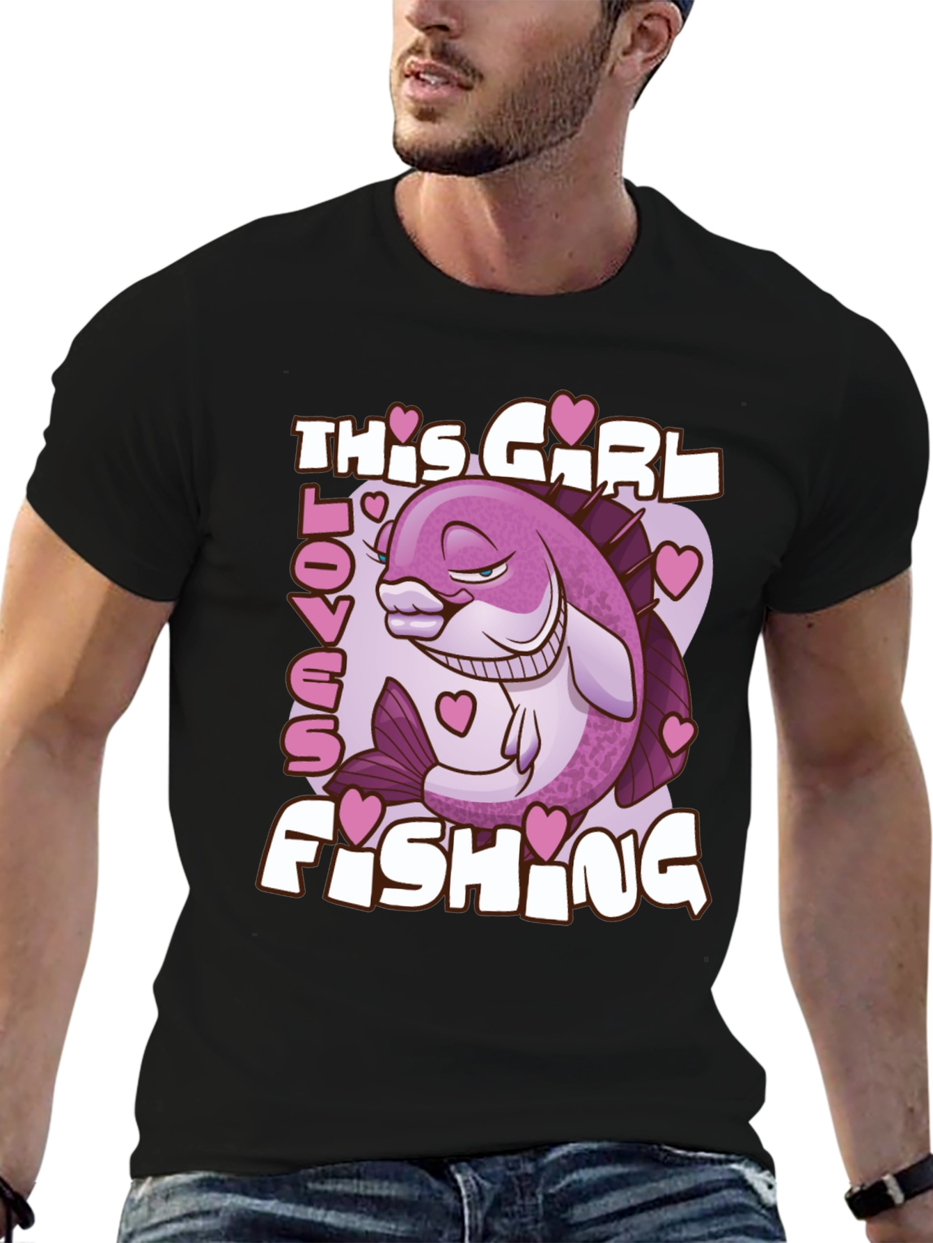 This Girl Loves Fishing T-Shirt