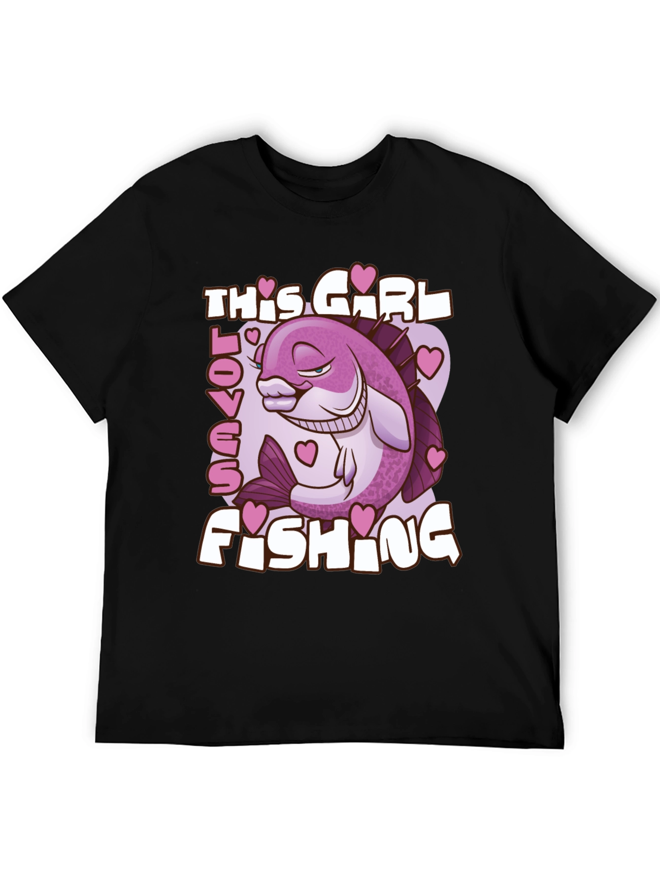 This Girl Loves Fishing T-Shirt