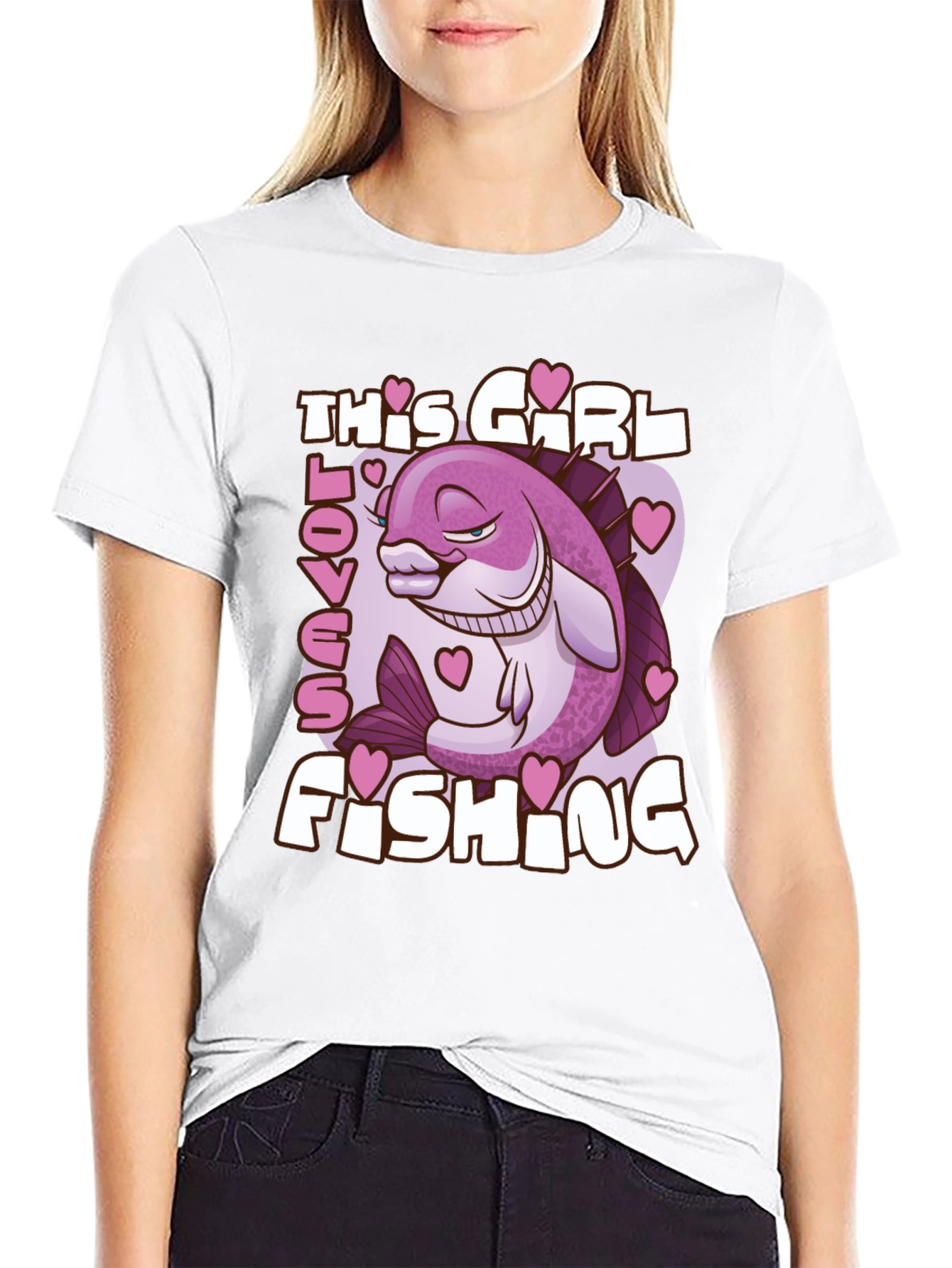 This Girl Loves Fishing T-Shirt