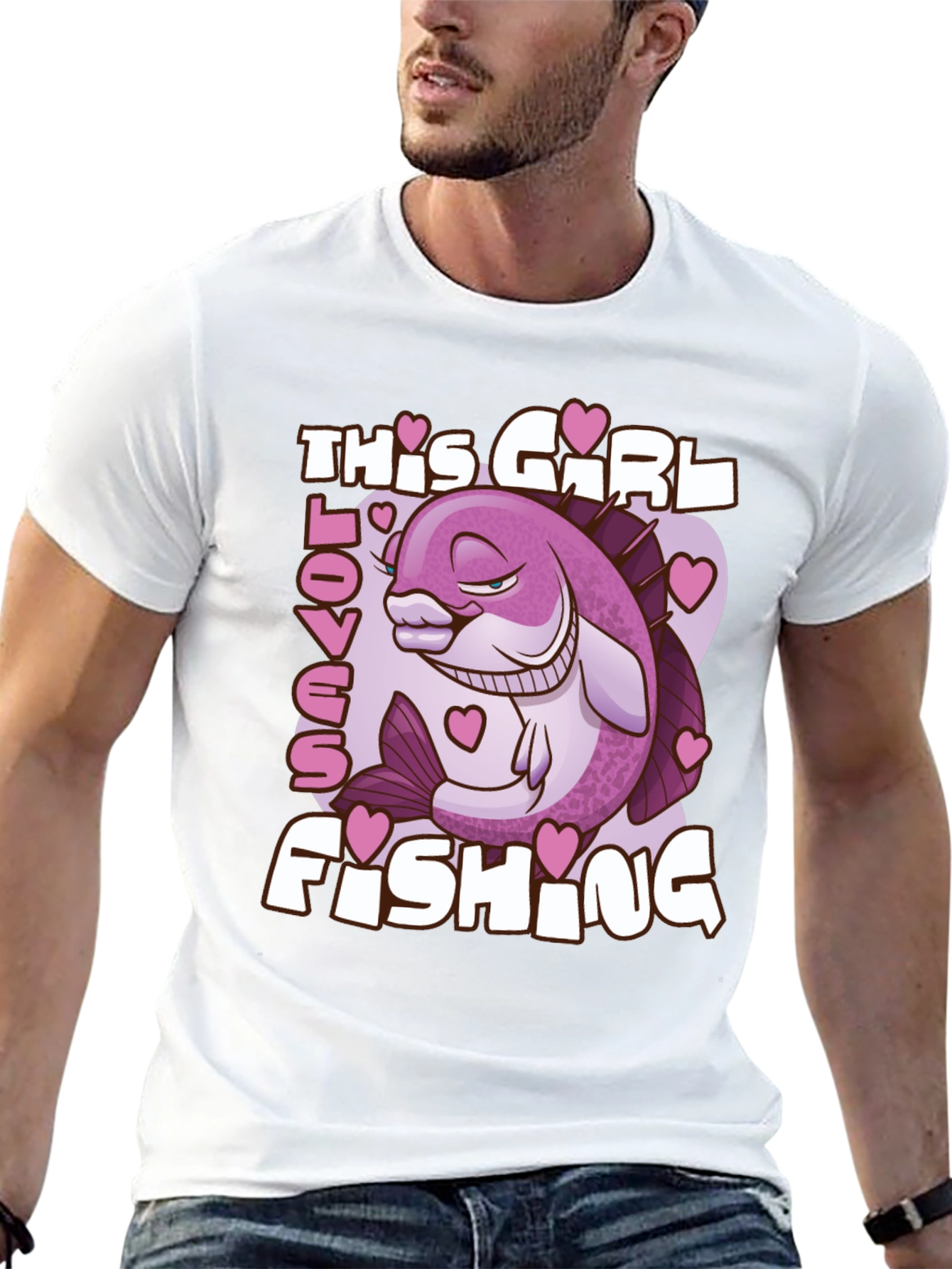 This Girl Loves Fishing T-Shirt