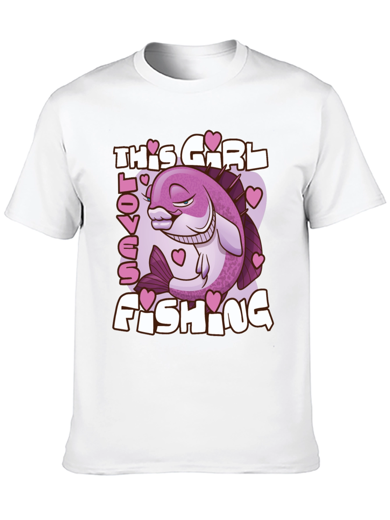 This Girl Loves Fishing T-Shirt