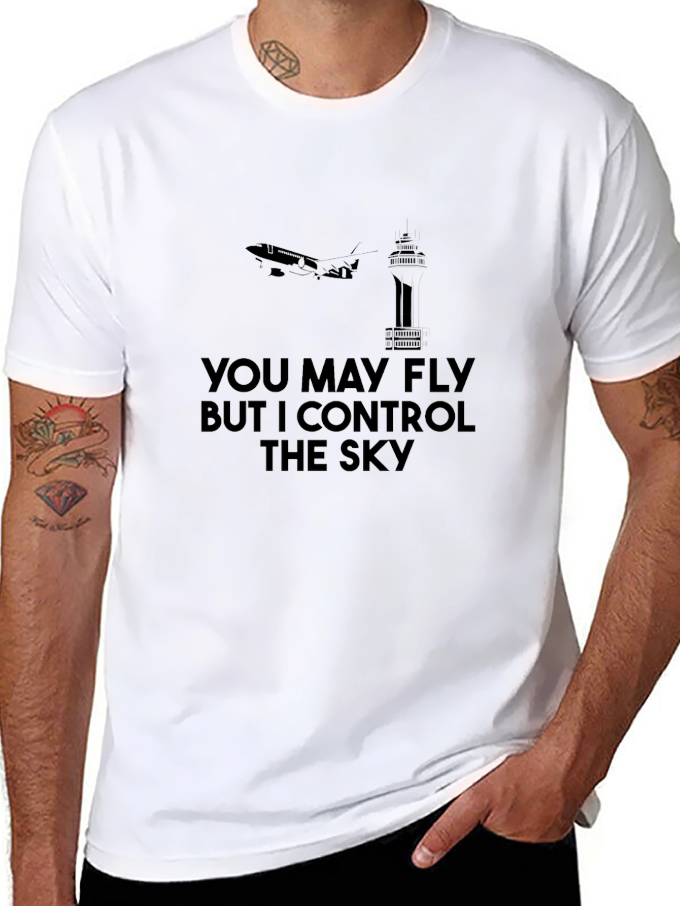 Air Traffic Controller T-Shirt - Control The Sky!