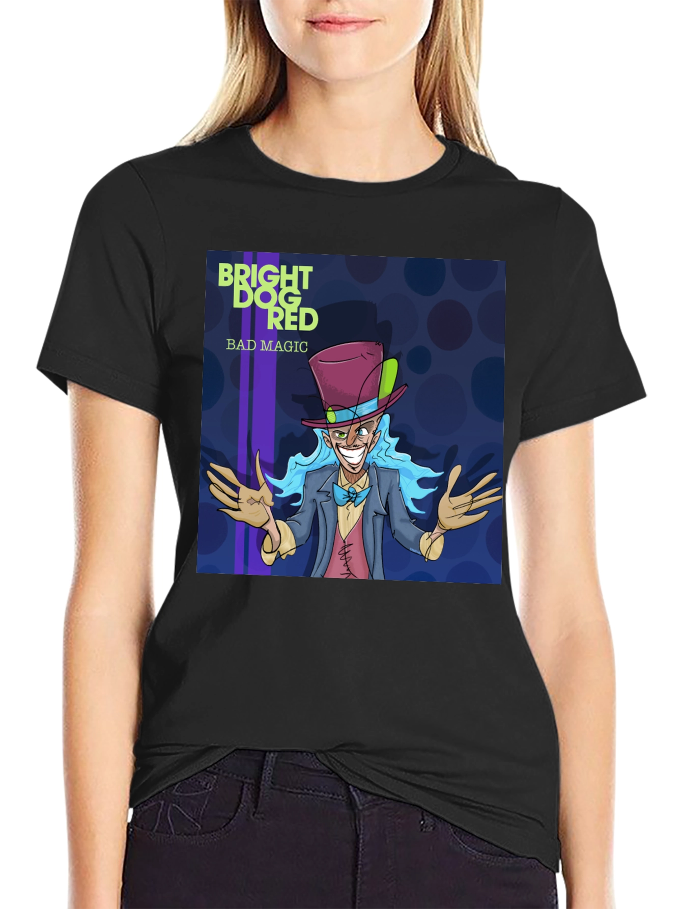 Bright Dog Red Bad Magic T-Shirt