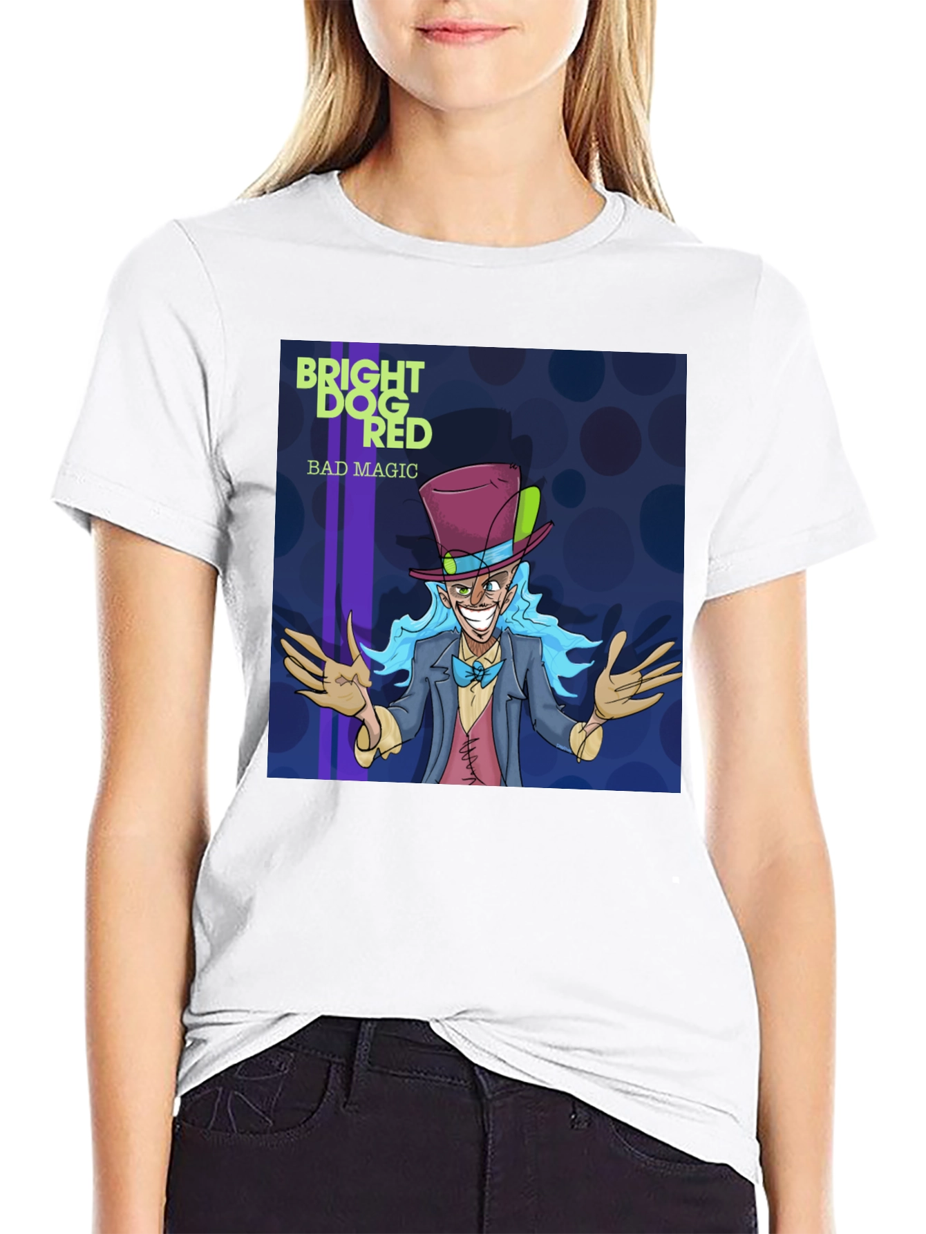 Bright Dog Red Bad Magic T-Shirt
