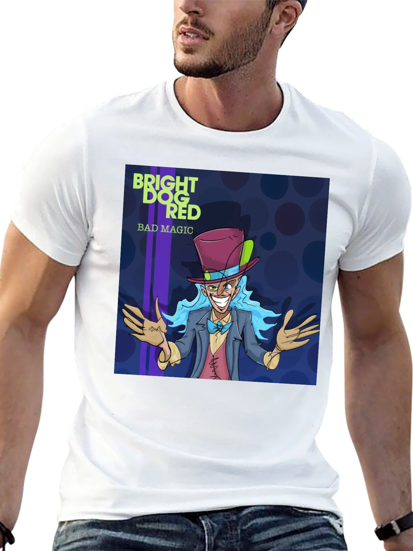 Bright Dog Red Bad Magic T-Shirt