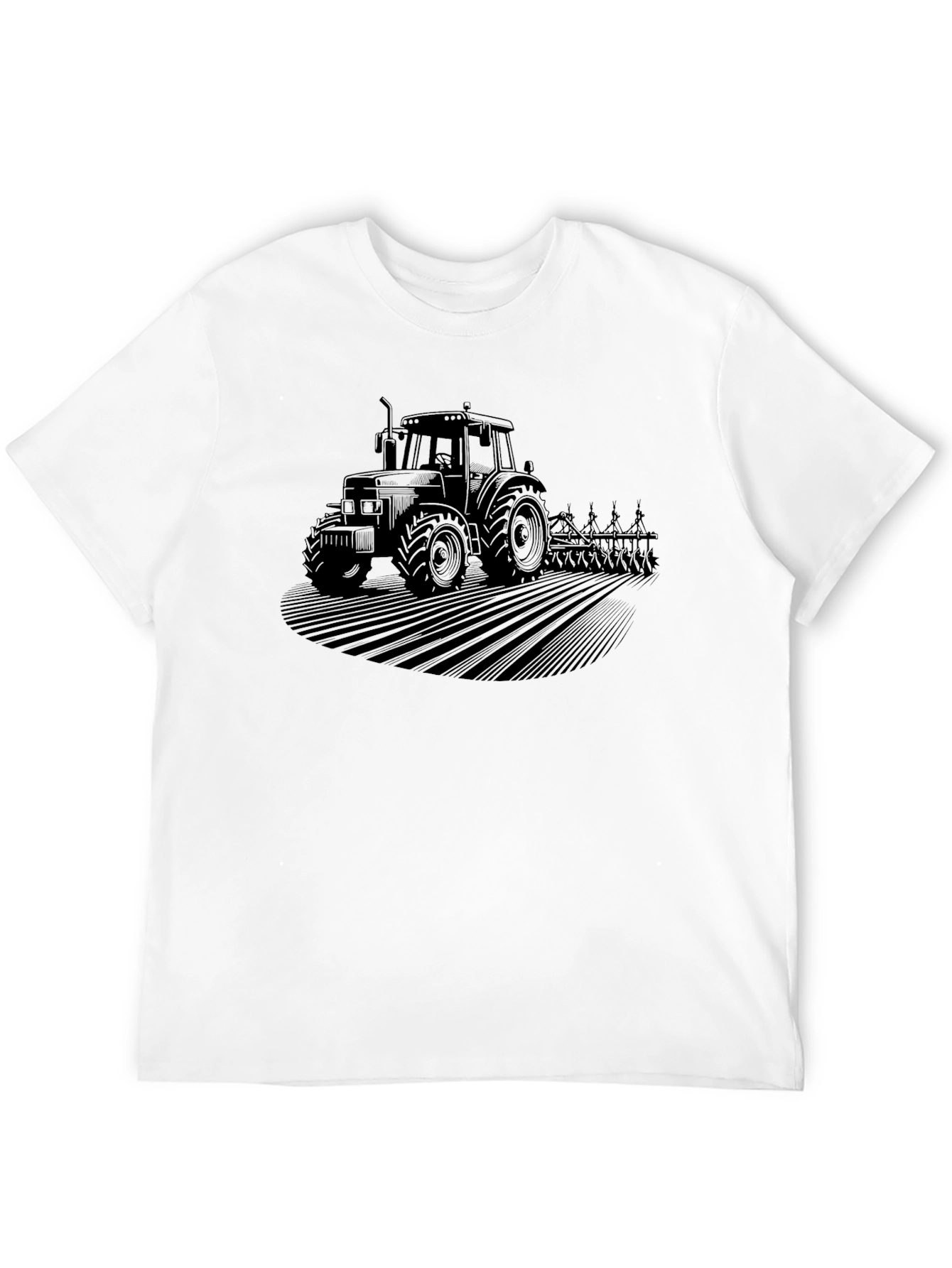 Tractor Graphic Tee - Farm Life Shirt