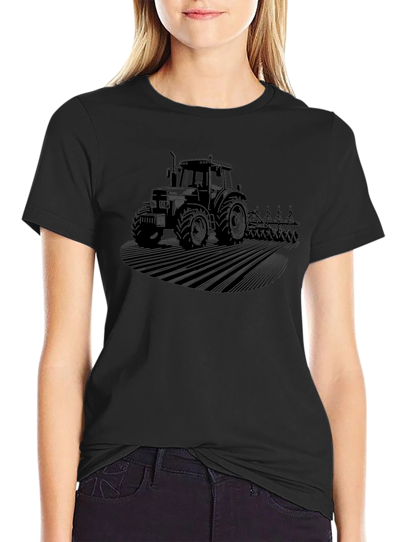 Tractor Graphic Tee - Farm Life Shirt