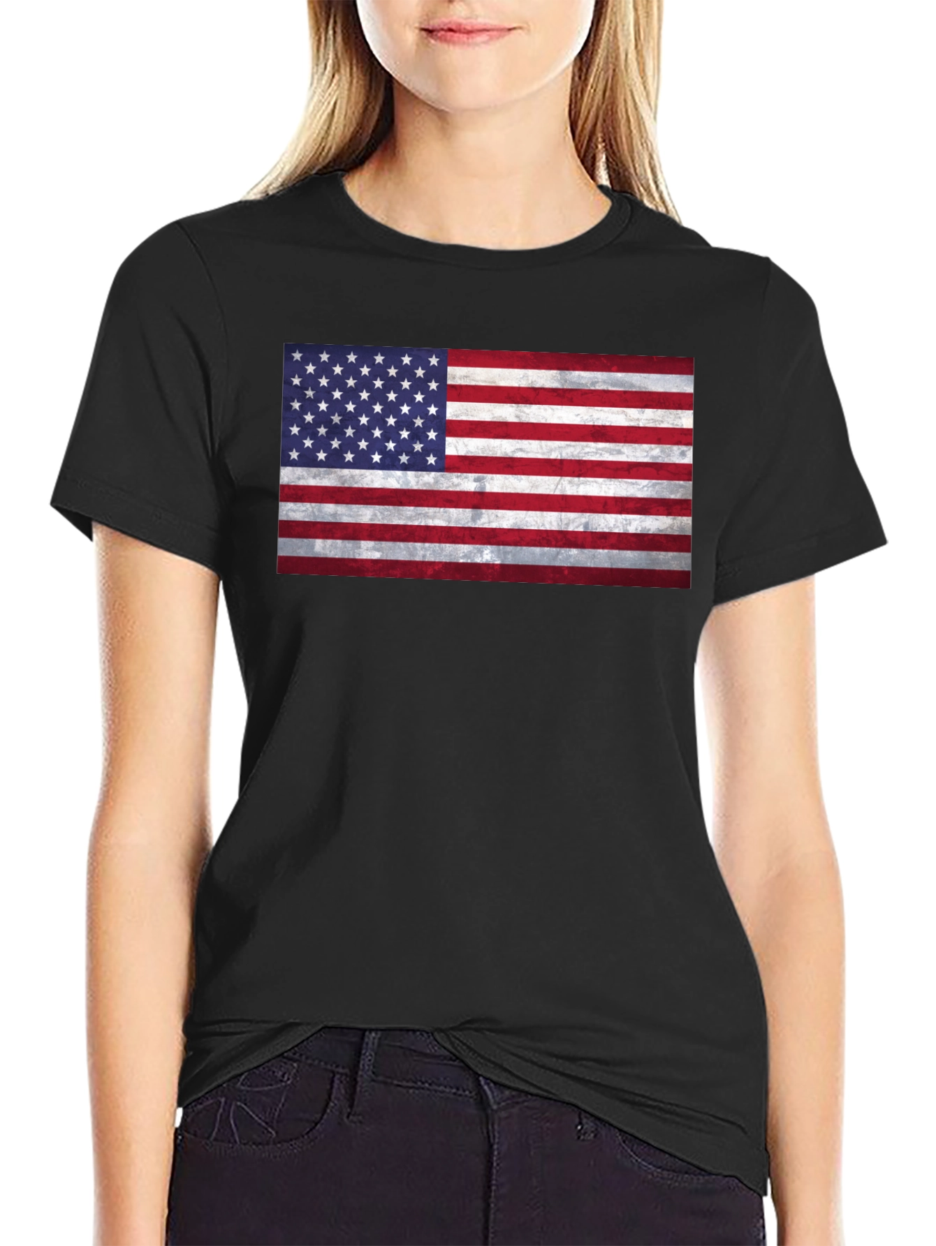 American Flag Graphic Tee - Patriotic Pride