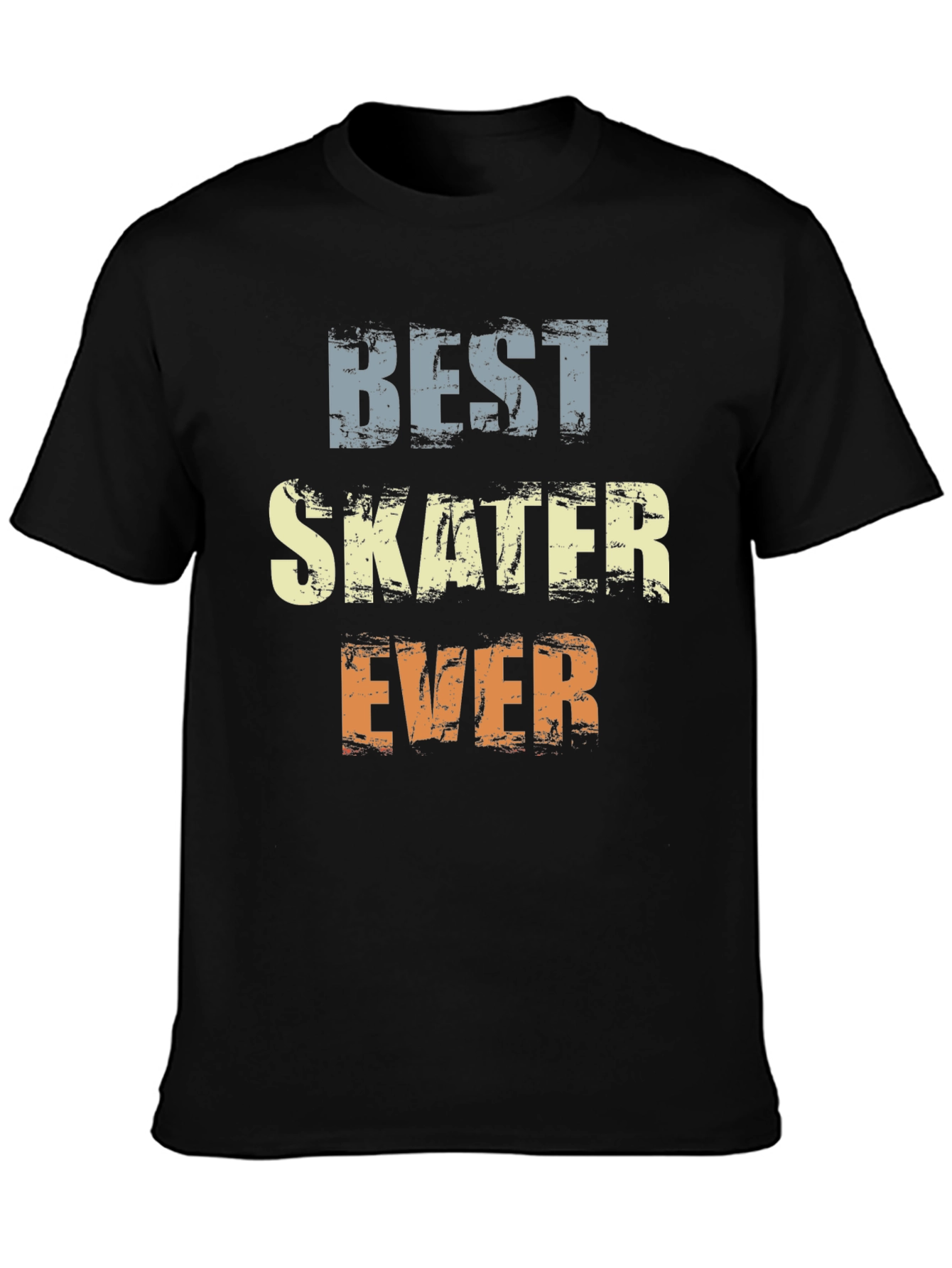 Best Skater Ever Graphic Tee - Black