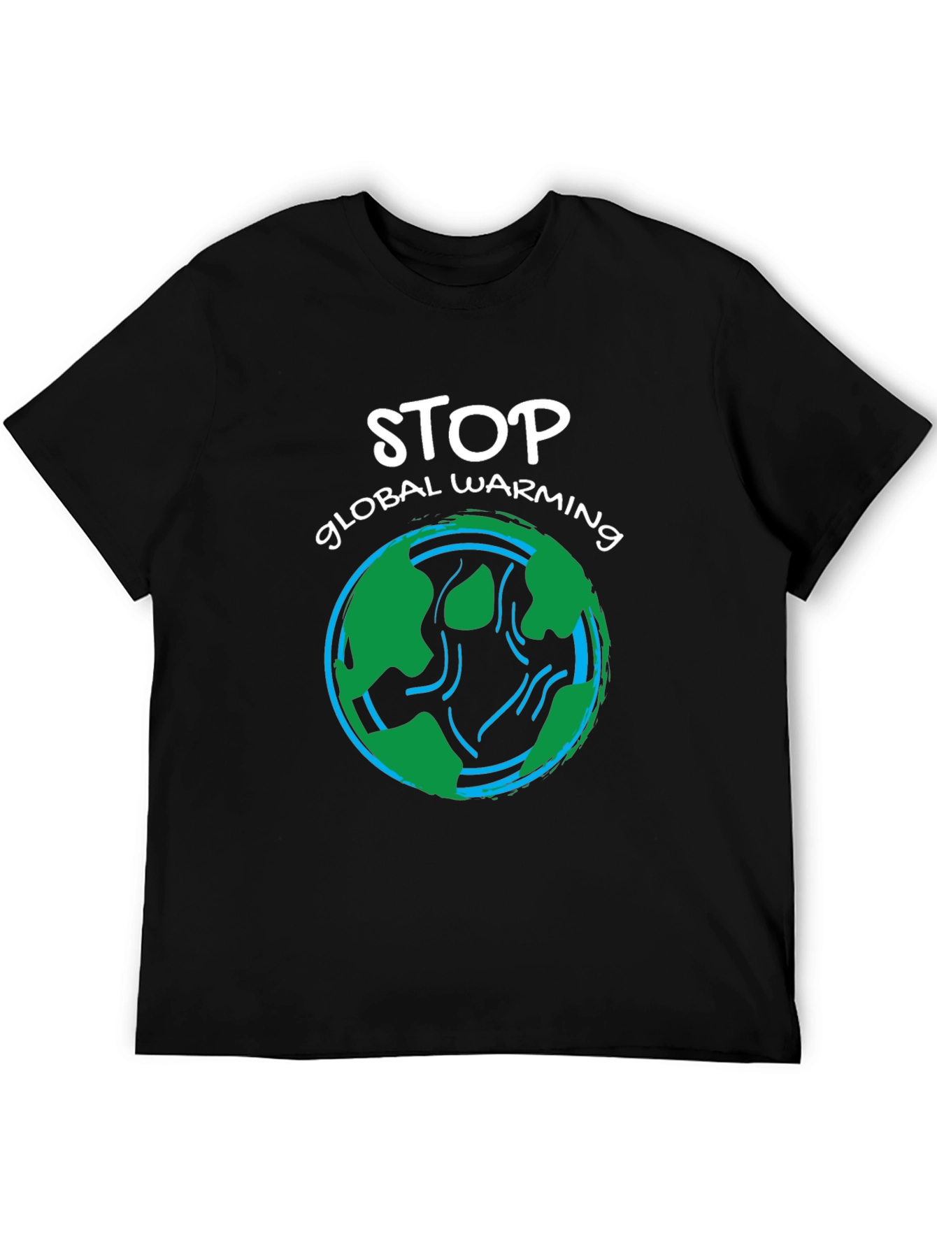 Stop Global Warming Graphic T-Shirt