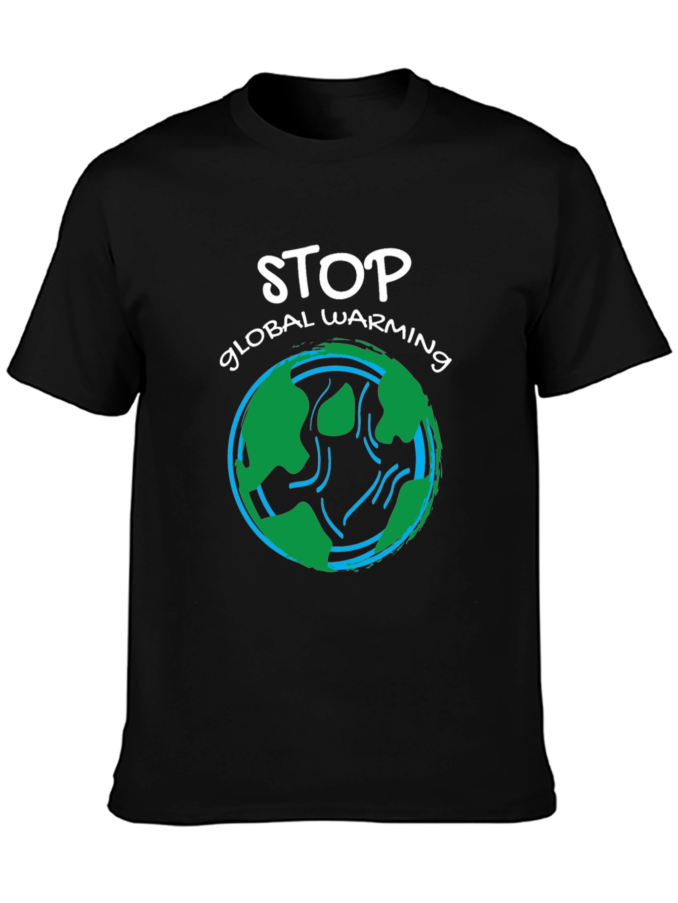 Stop Global Warming Graphic T-Shirt