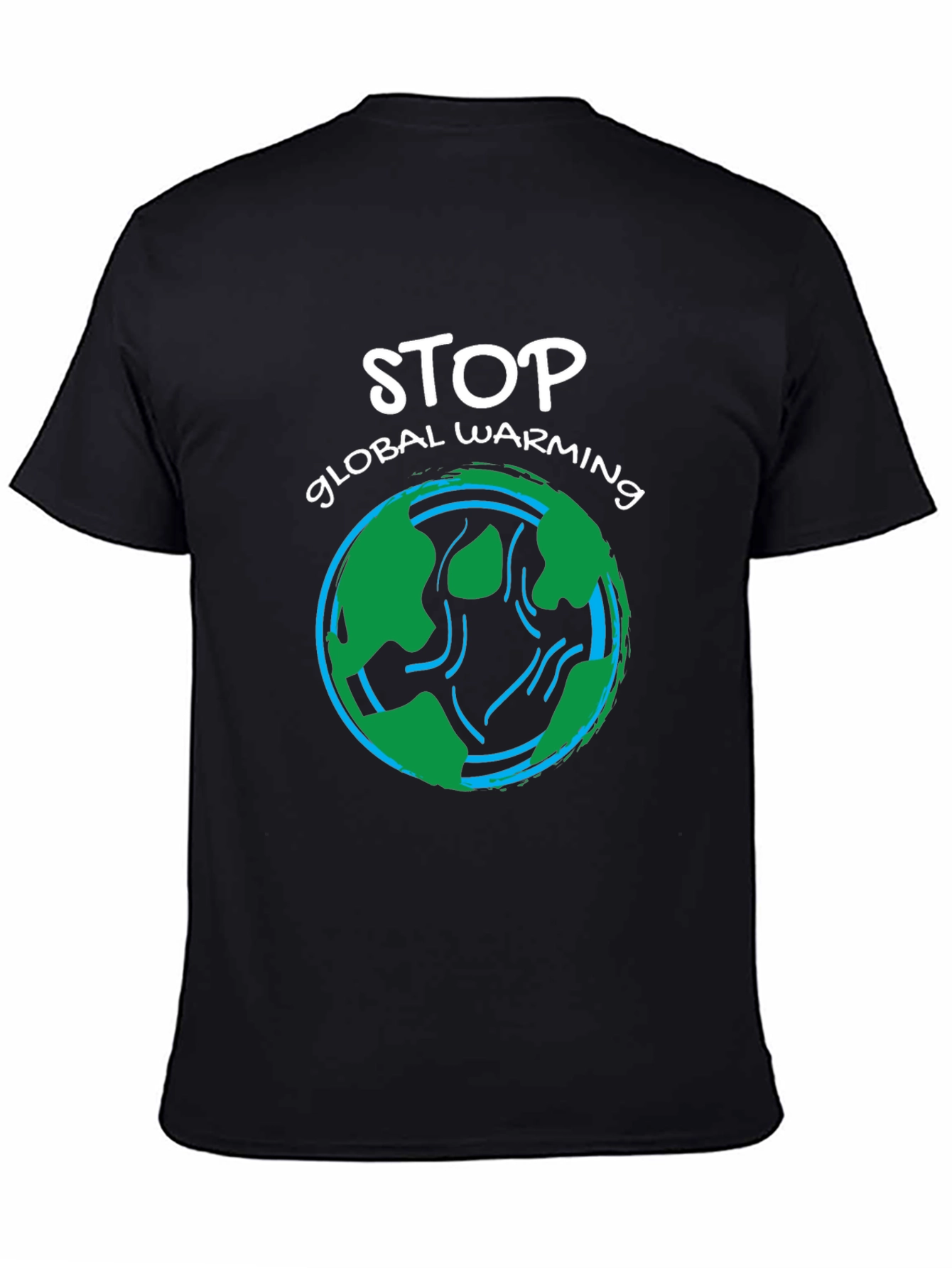 Stop Global Warming Graphic T-Shirt