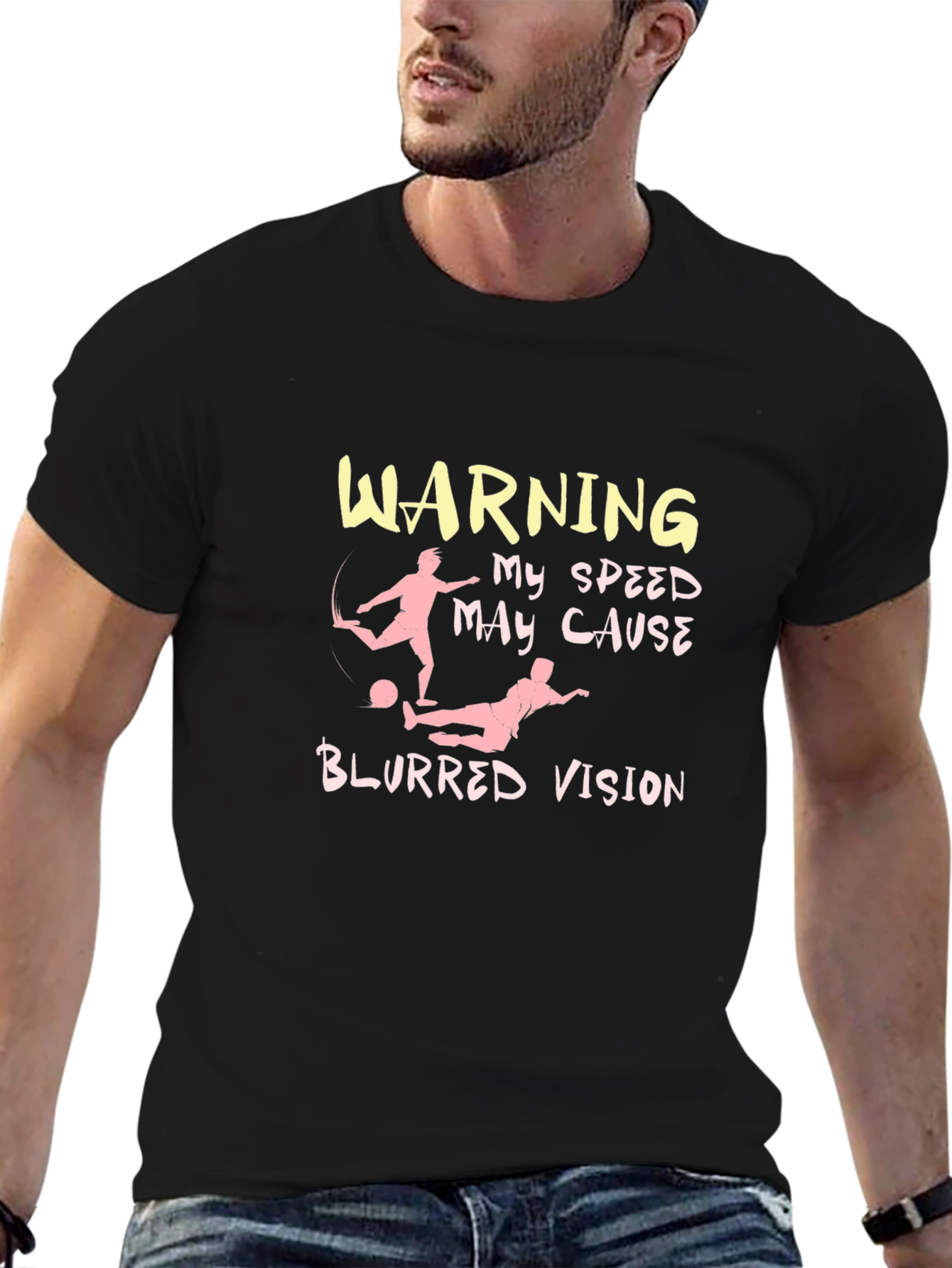 Warning: My Speed May Cause Blurred Vision Graphic Tee