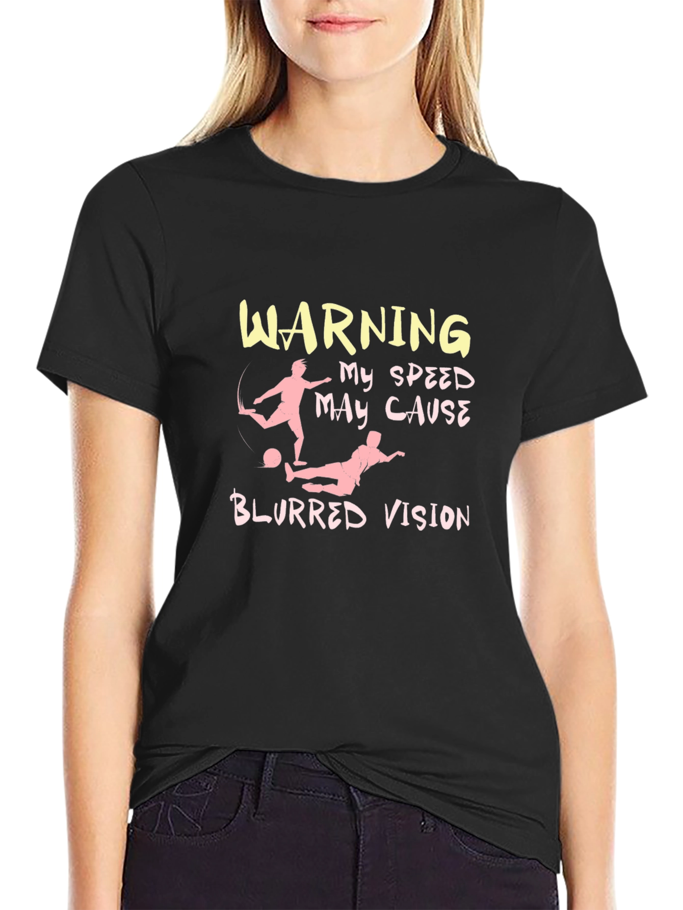 Warning: My Speed May Cause Blurred Vision Graphic Tee