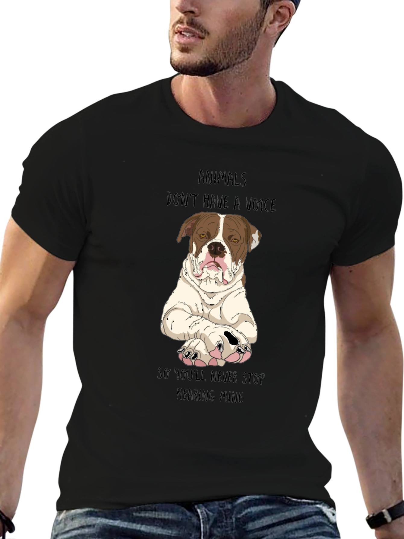 Animals Dont Have a Voice T-Shirt