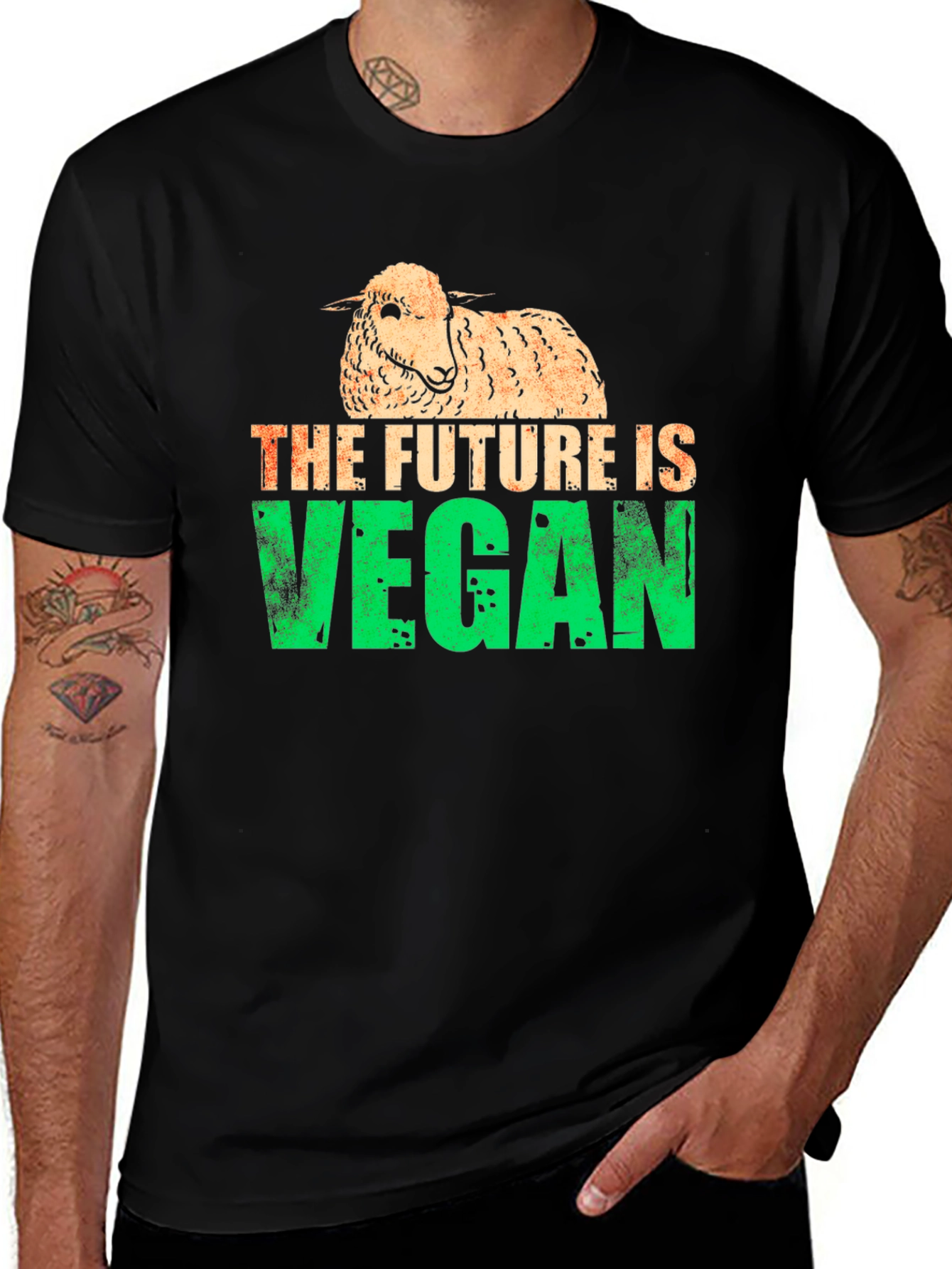 Vegan Future T-Shirt - Animal Lover Tee