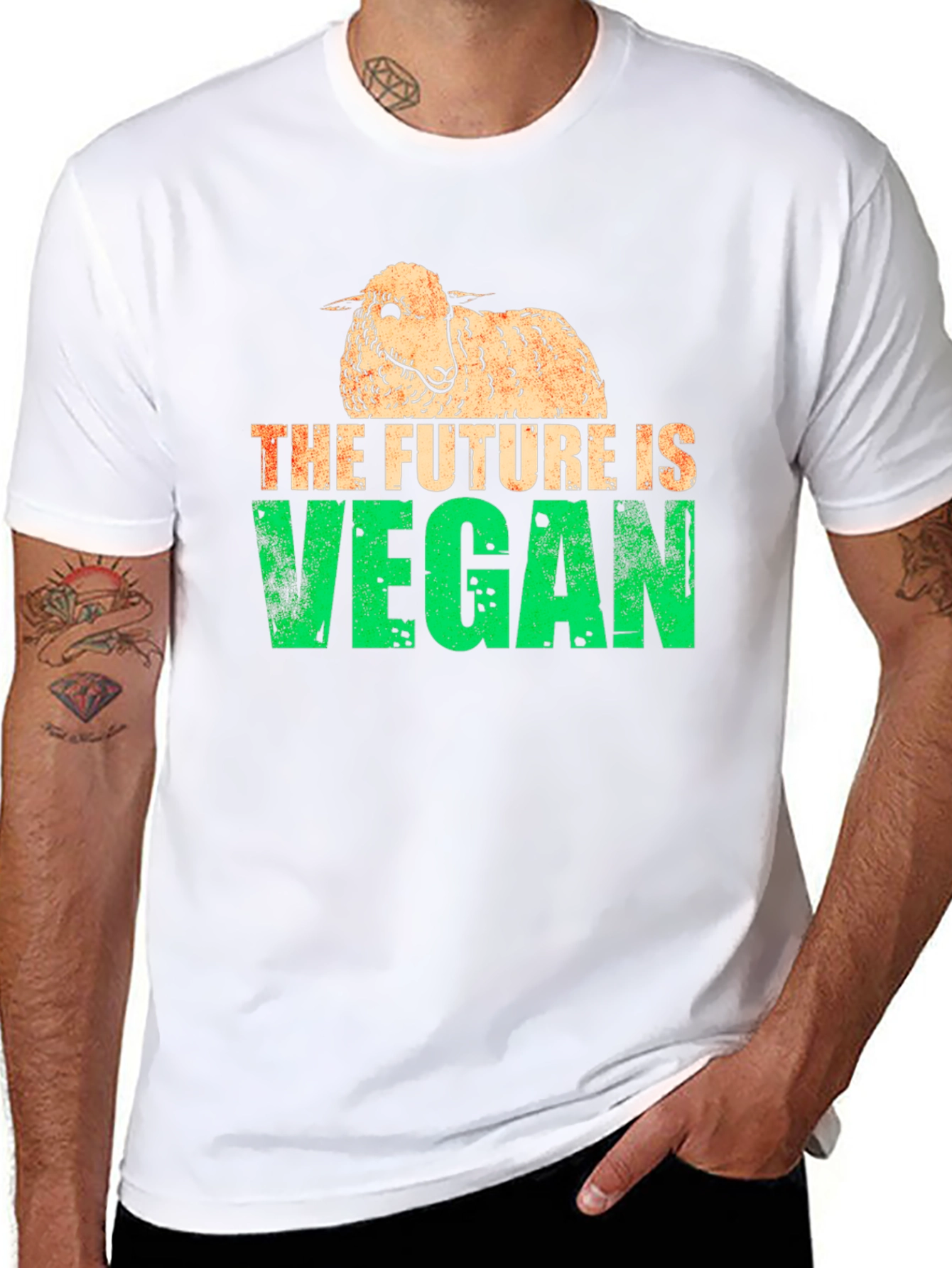Vegan Future T-Shirt - Animal Lover Tee
