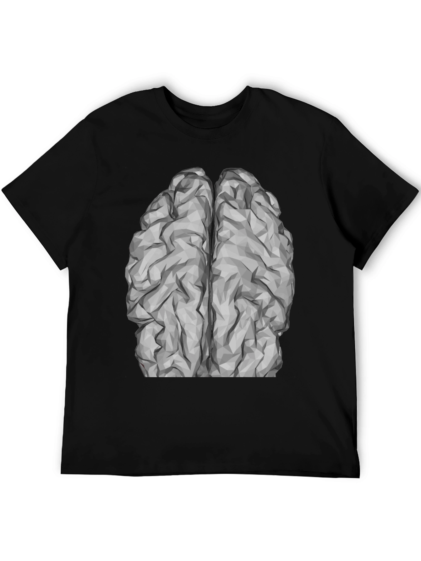Brain Graphic Tee - Black T-Shirt