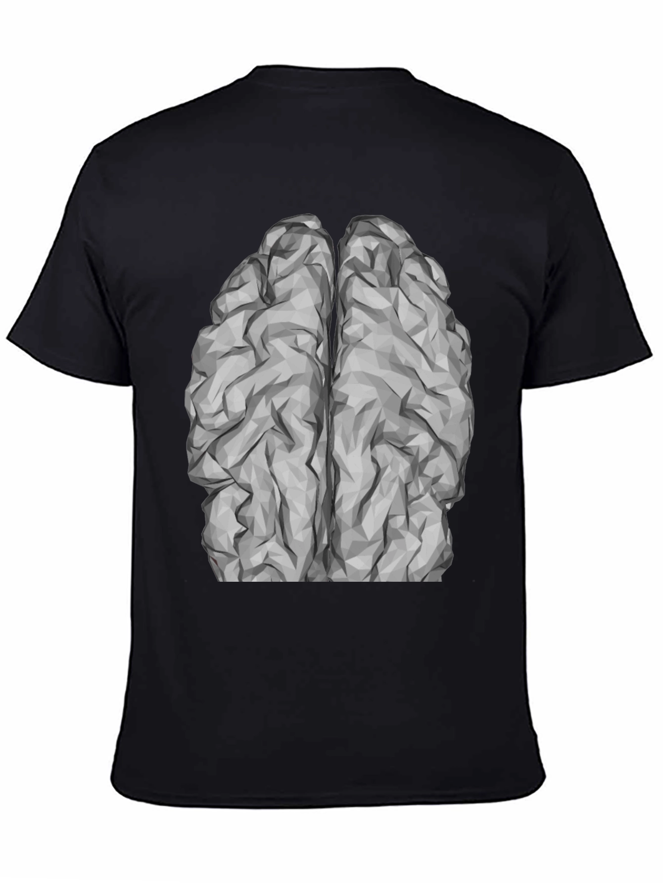 Brain Graphic Tee - Black T-Shirt