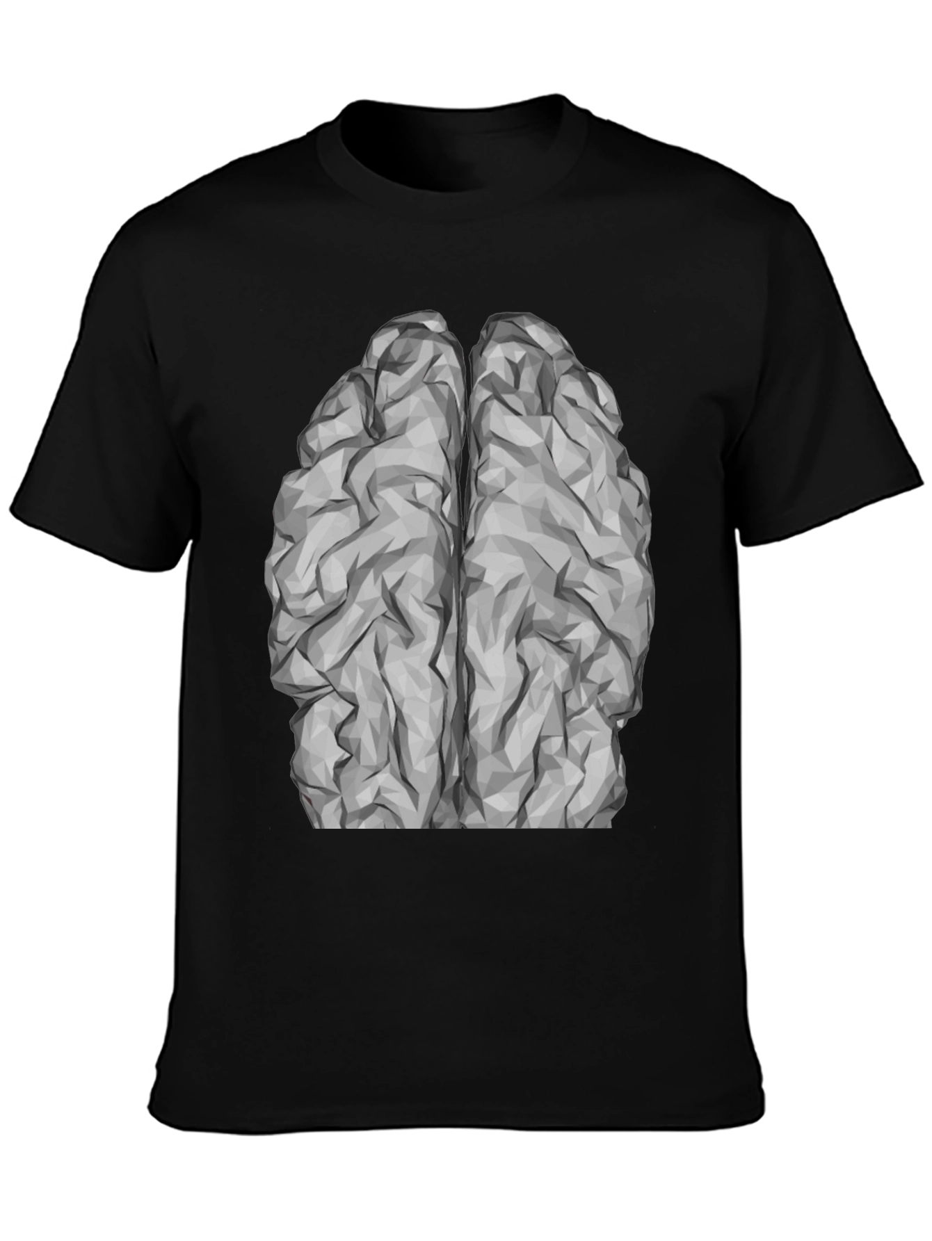 Brain Graphic Tee - Black T-Shirt