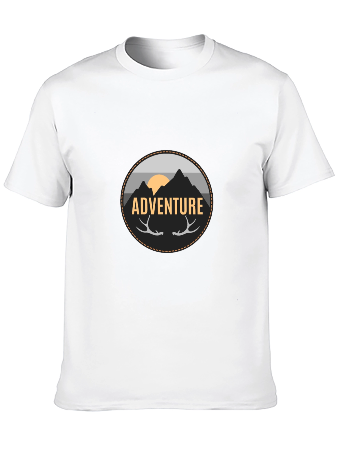 Adventure Graphic Tee - Mens Black T-Shirt