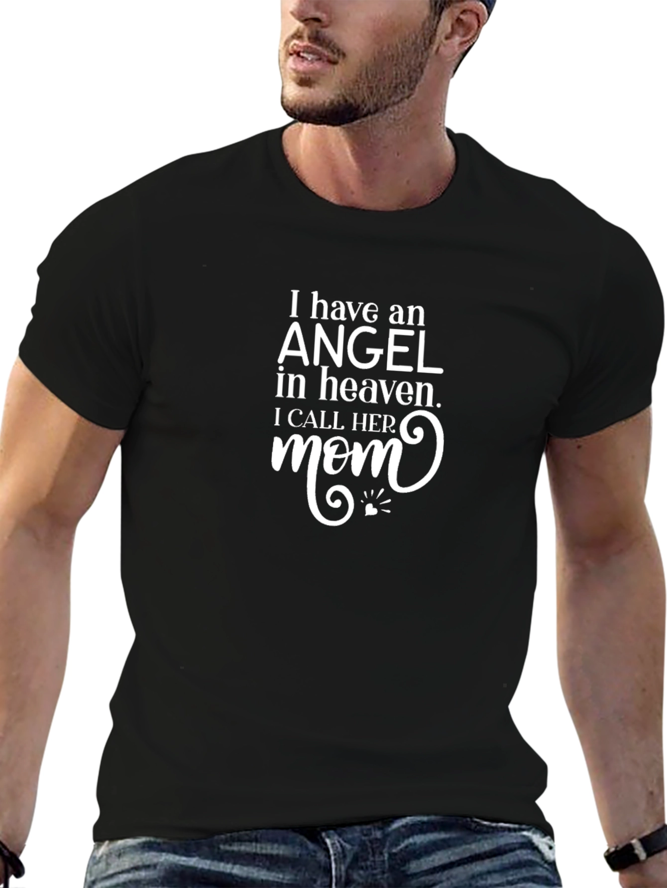 Angel in Heaven Mom T-Shirt - Memorial Tribute