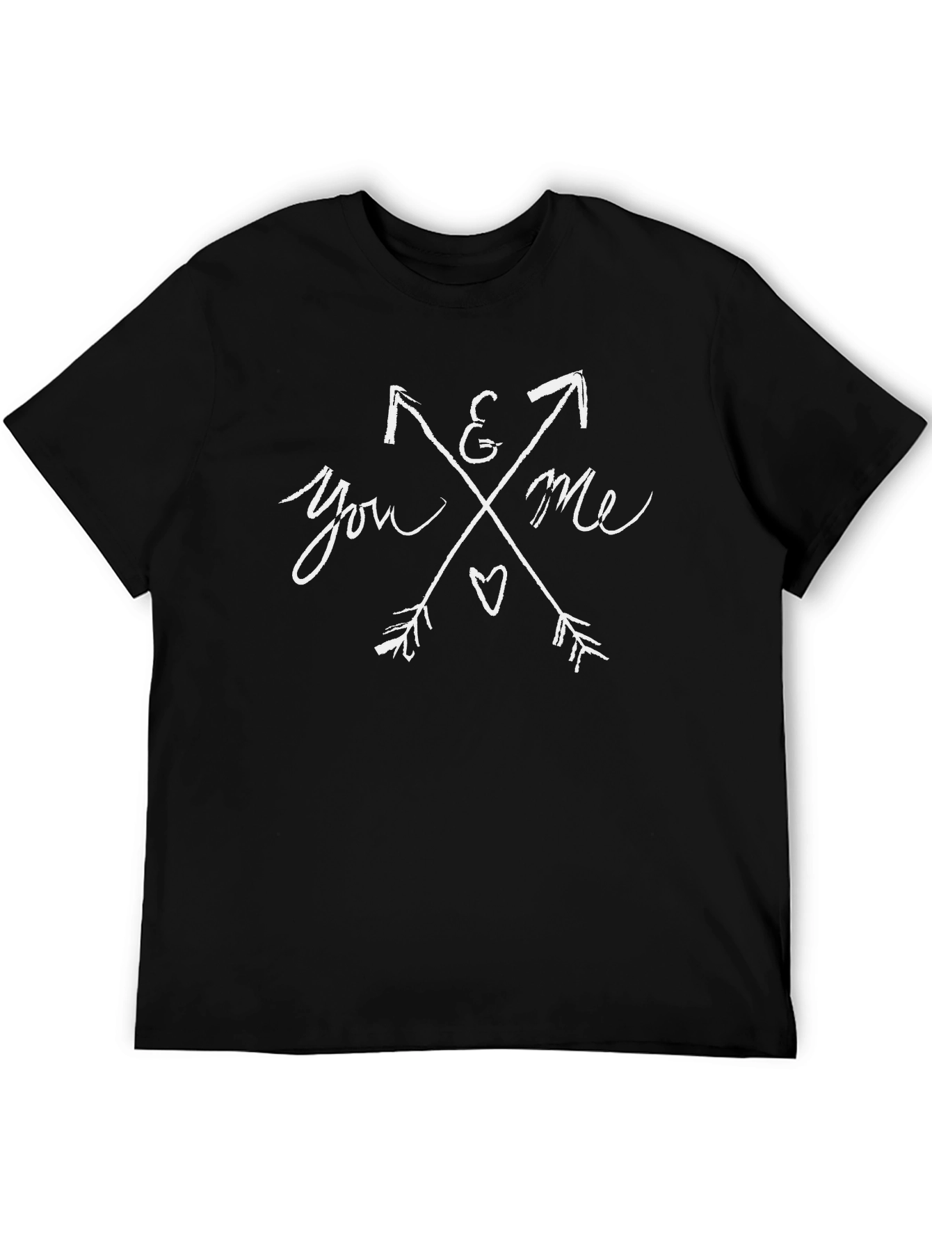 You & Me Arrow T-Shirt - Stylish Graphic Tee