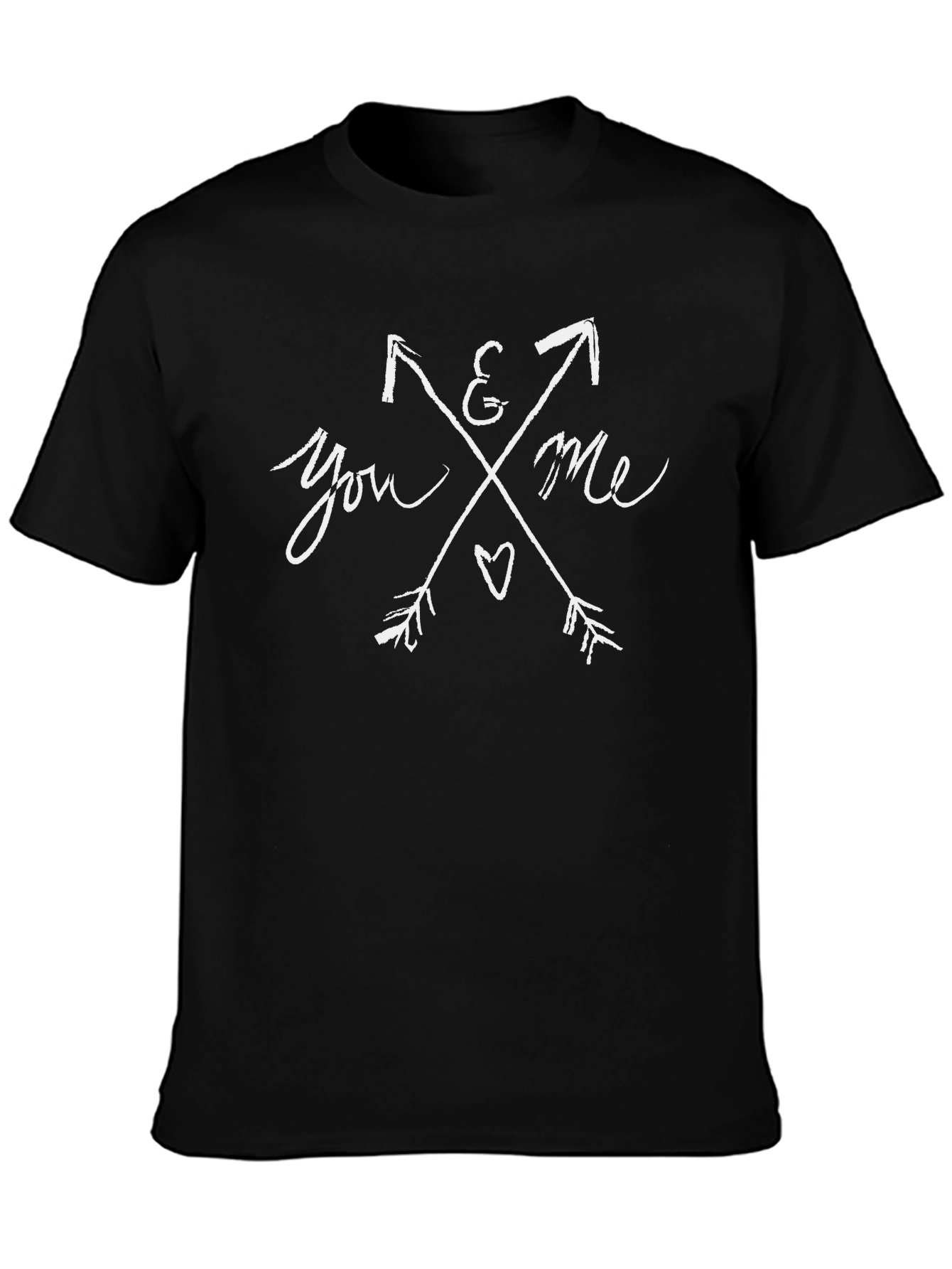 You & Me Arrow T-Shirt - Stylish Graphic Tee