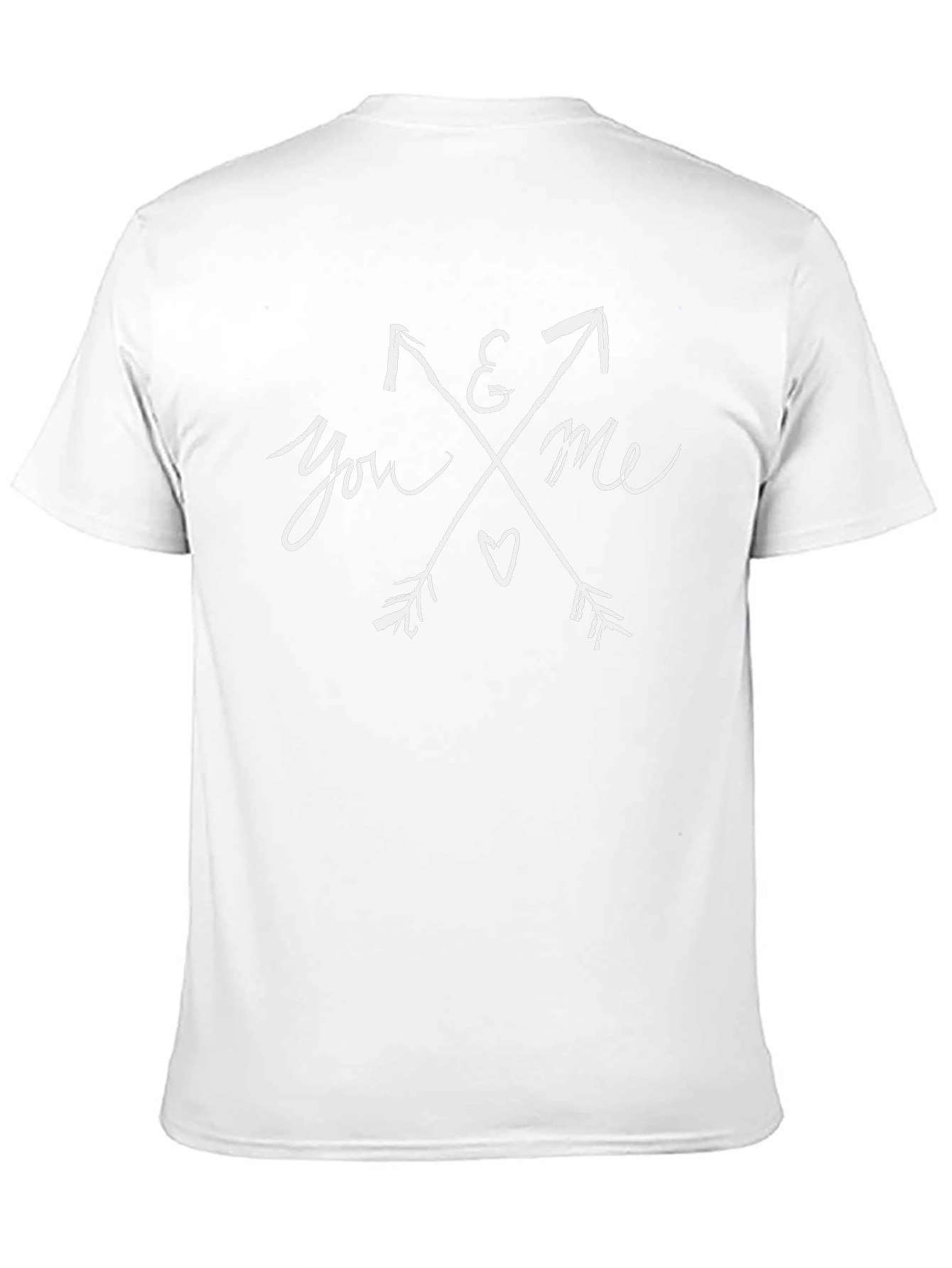 You & Me Arrow T-Shirt - Stylish Graphic Tee