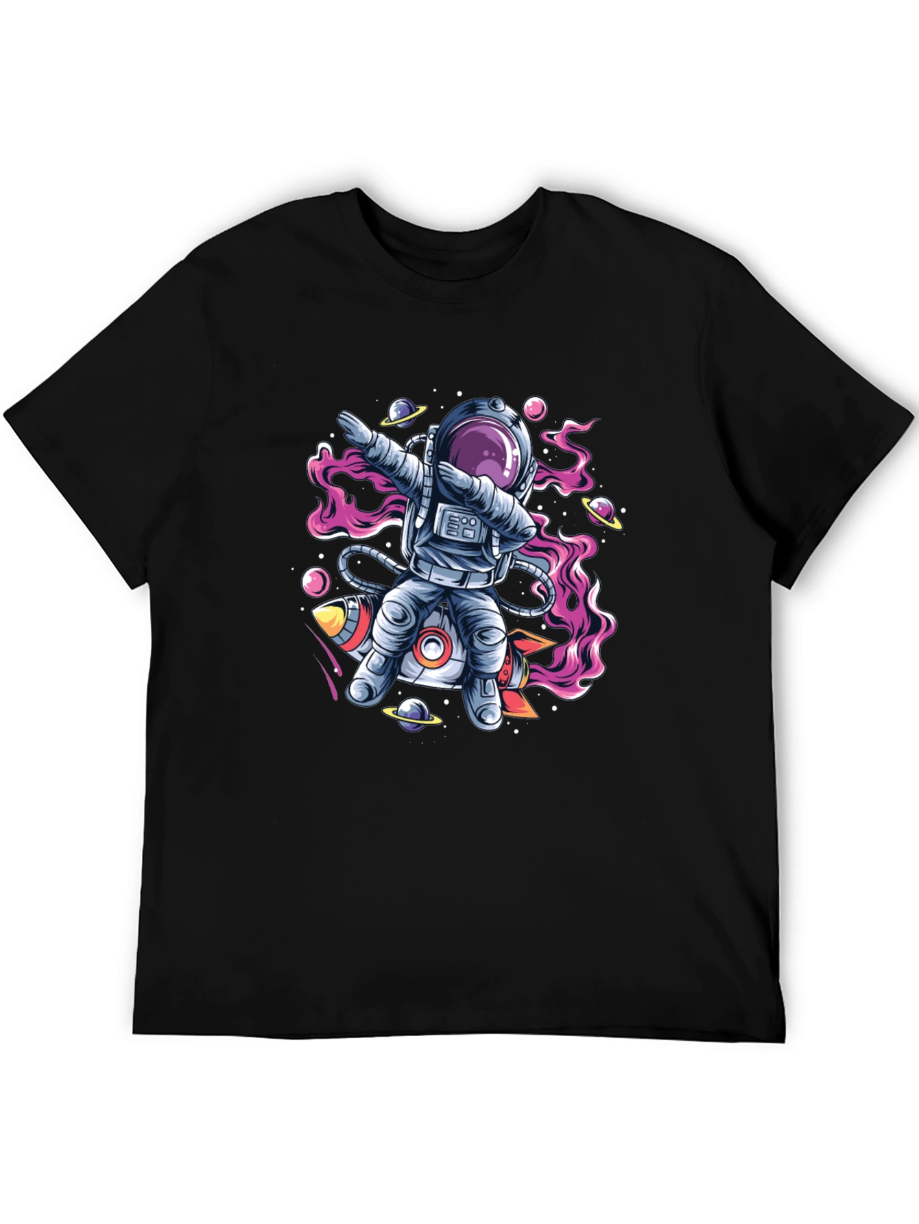 Astronaut Dab T-Shirt - Space Rocket Graphic Tee