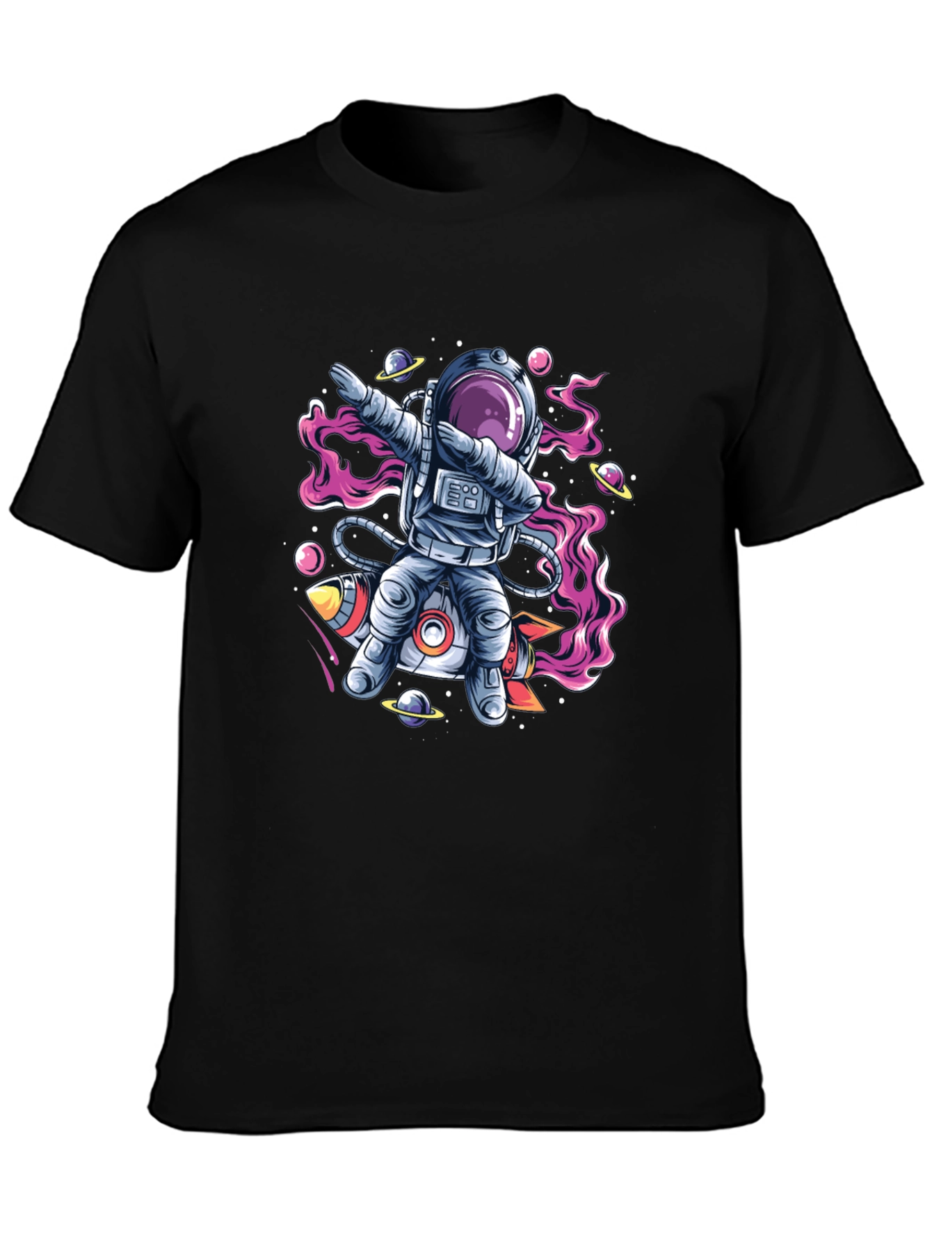 Astronaut Dab T-Shirt - Space Rocket Graphic Tee
