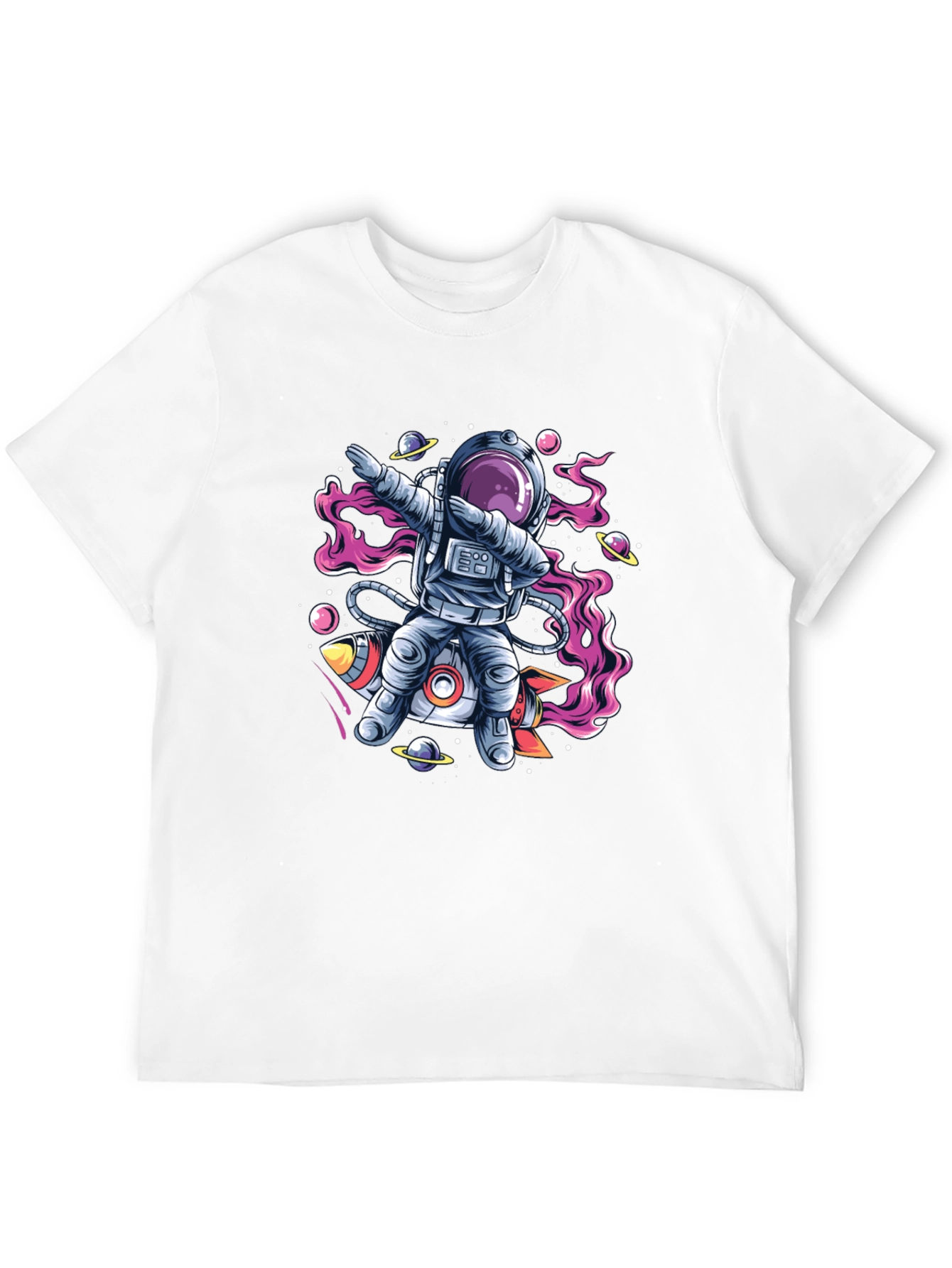 Astronaut Dab T-Shirt - Space Rocket Graphic Tee