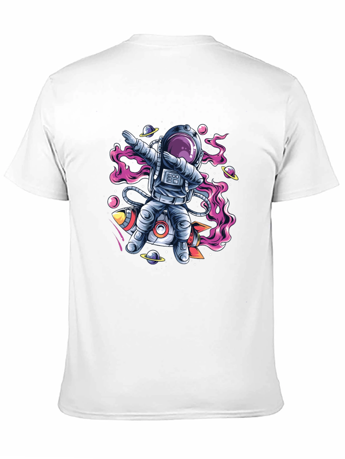 Astronaut Dab T-Shirt - Space Rocket Graphic Tee