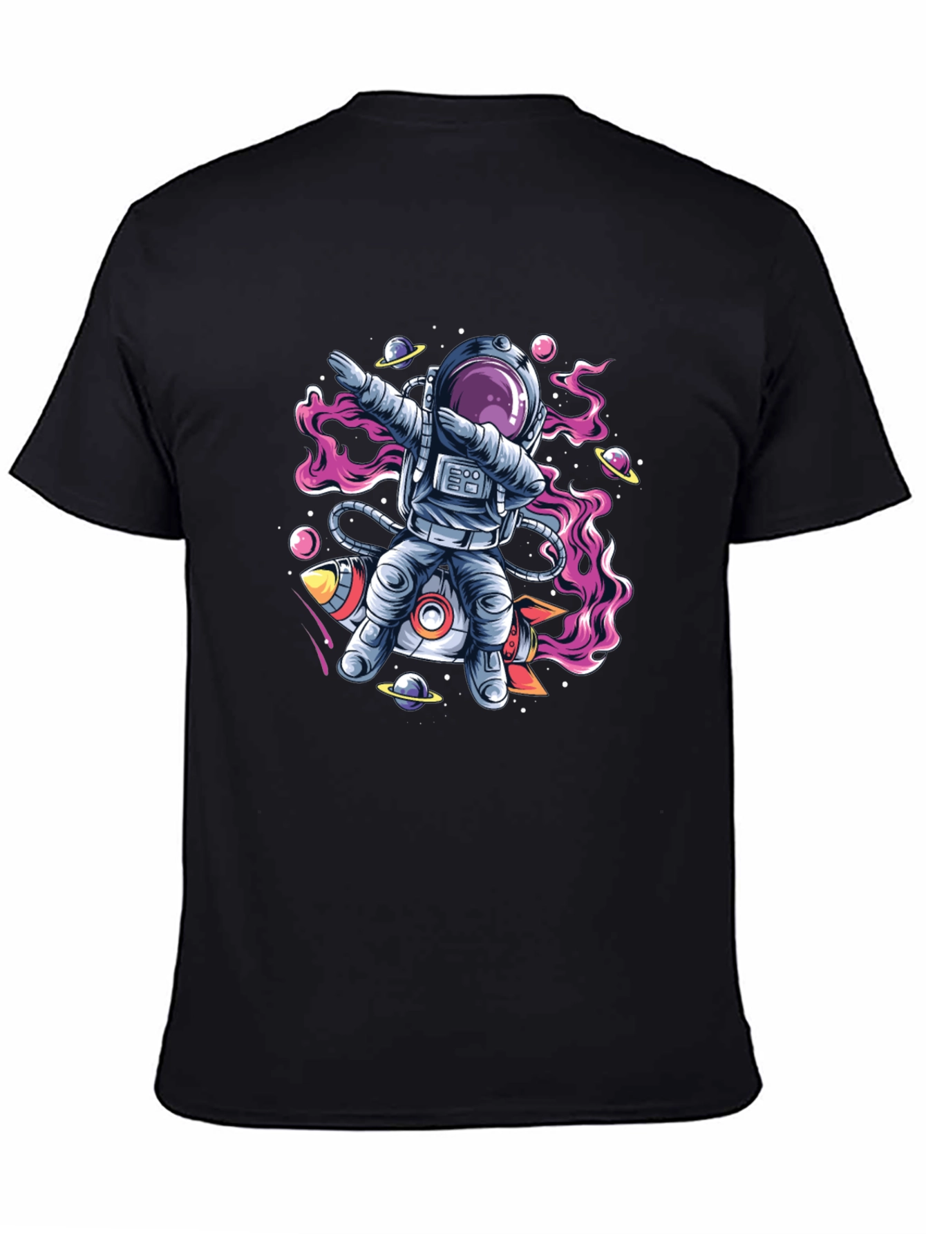 Astronaut Dab T-Shirt - Space Rocket Graphic Tee