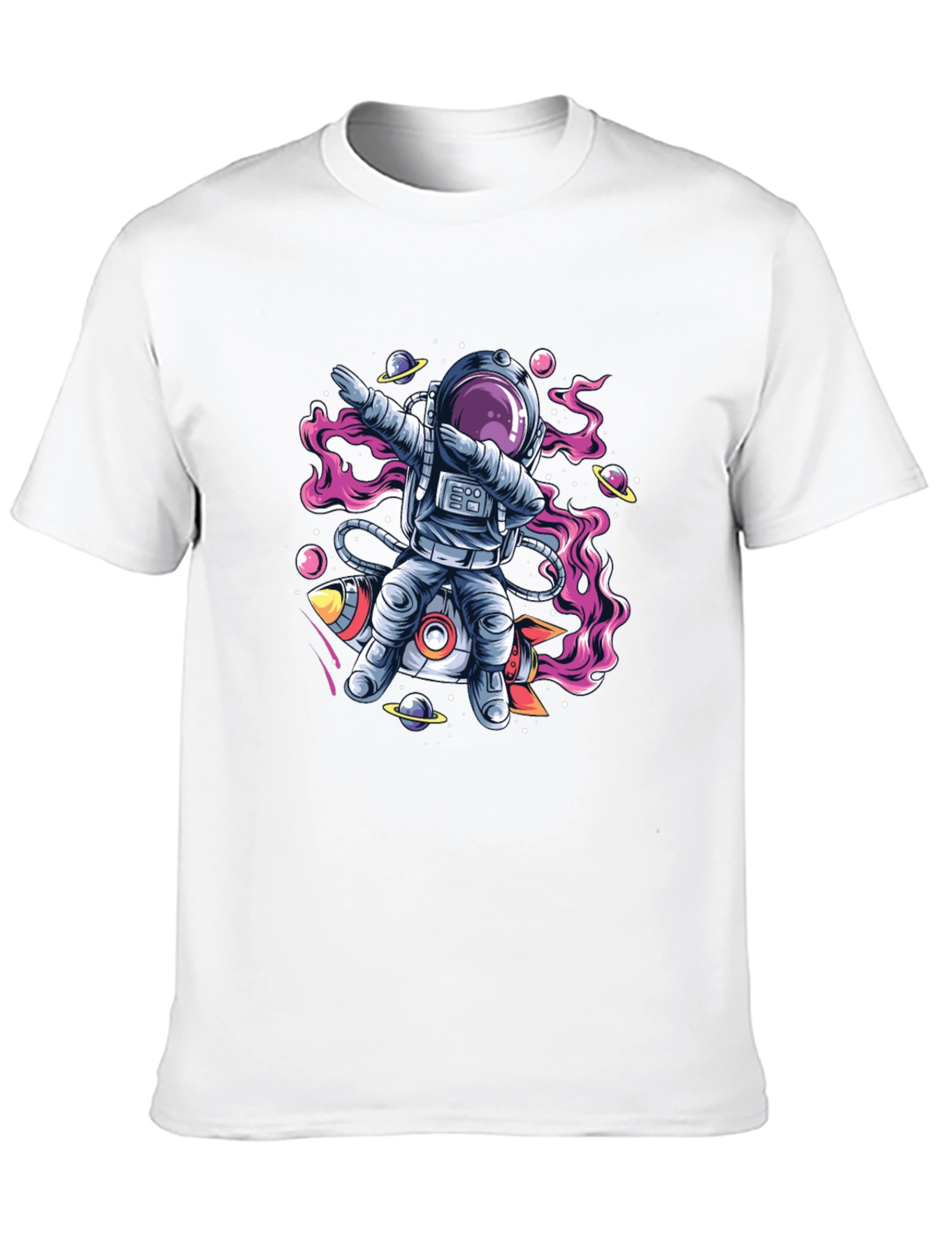 Astronaut Dab T-Shirt - Space Rocket Graphic Tee