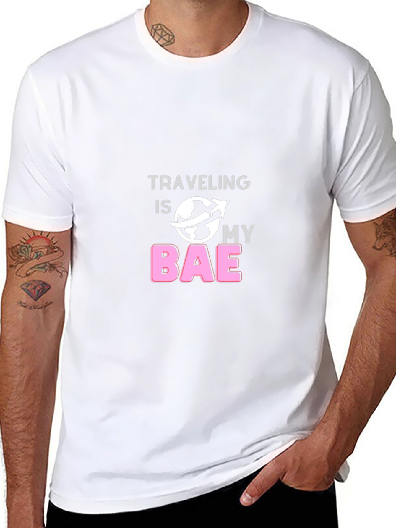 Traveling Is My BAE T-Shirt - Travel Lover Tee
